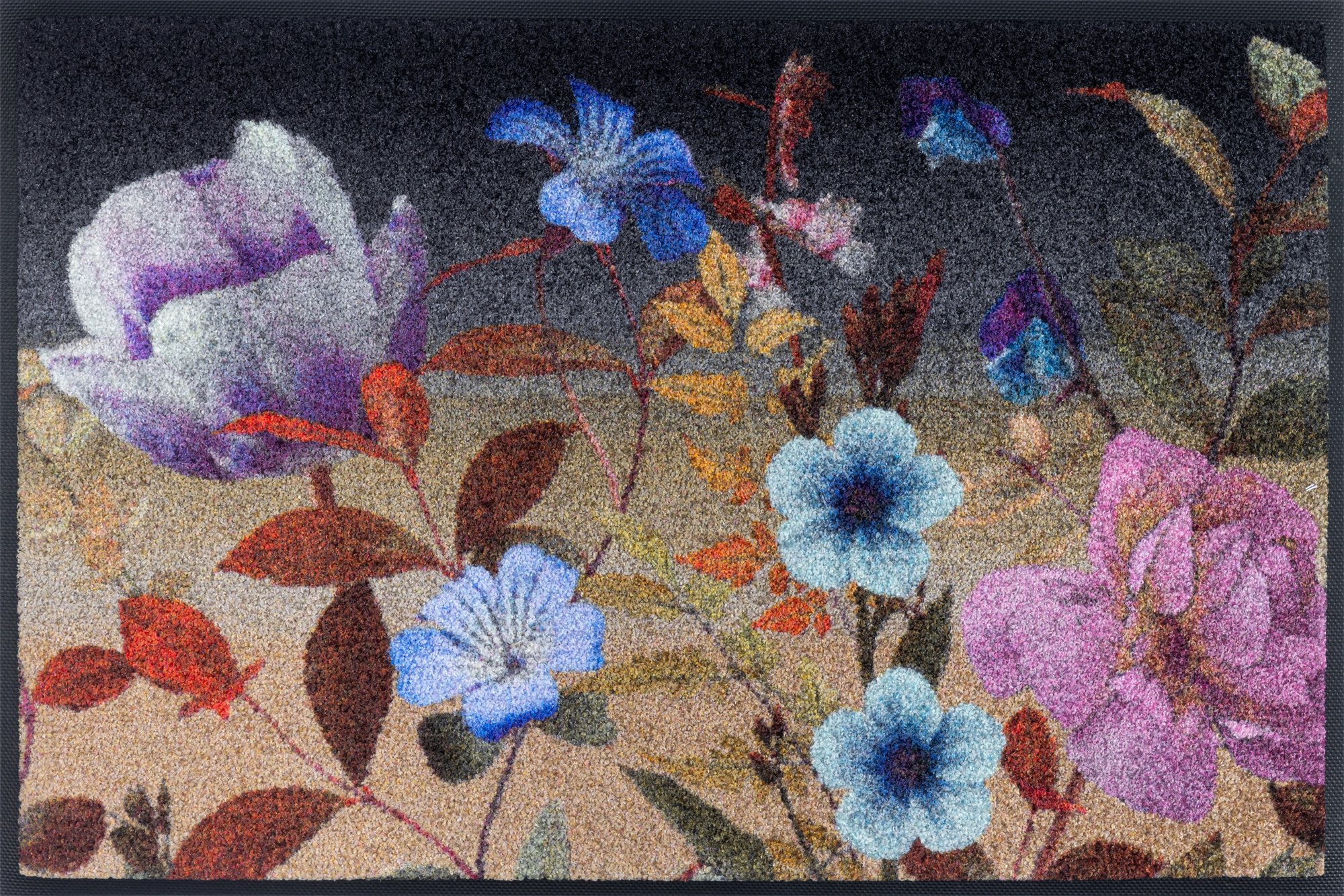 wash+dry Fussmatte Midnight Blooms 50x75 9010216074871