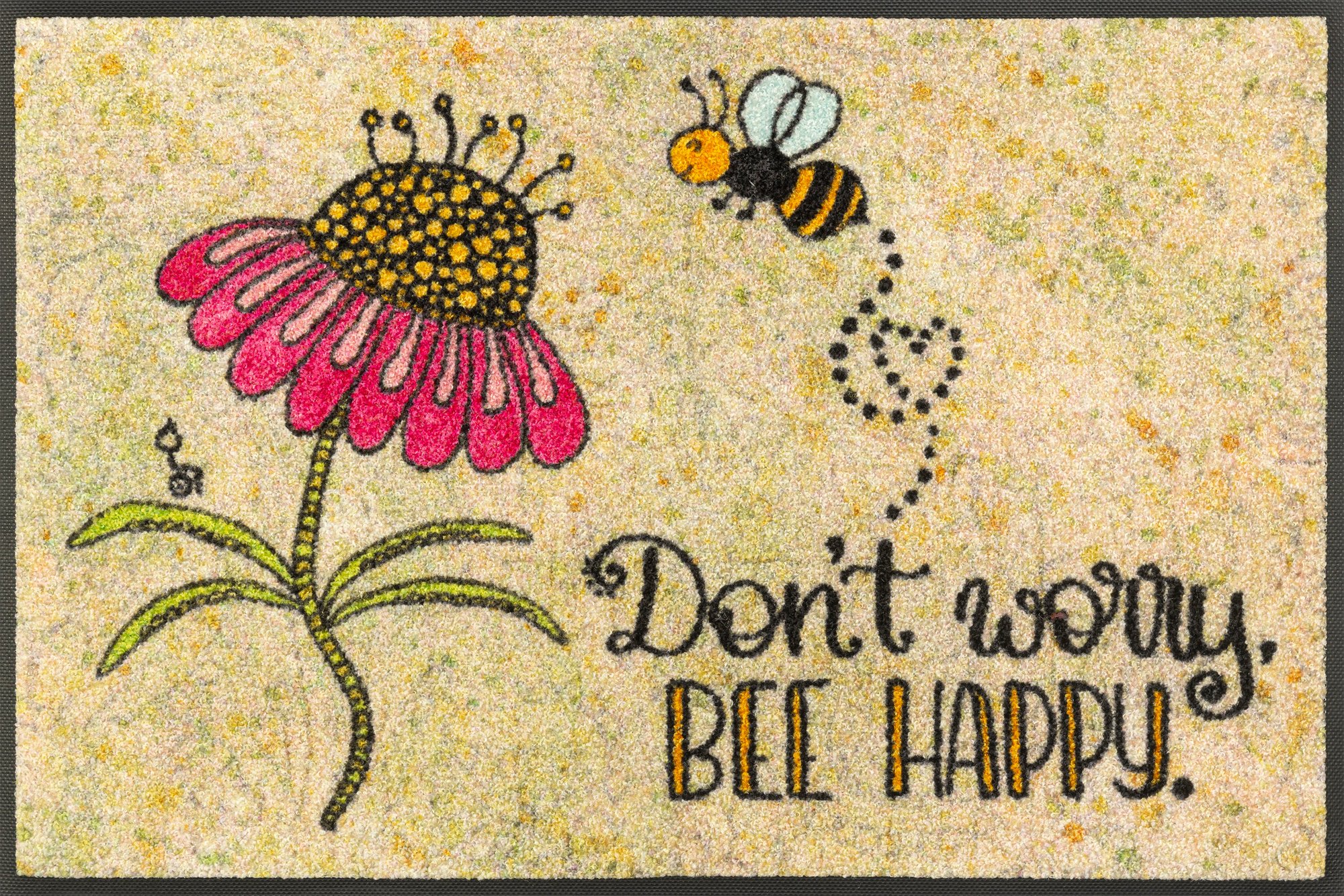 wash+dry Fussmatte Bee Happy 50x75 9010216070859