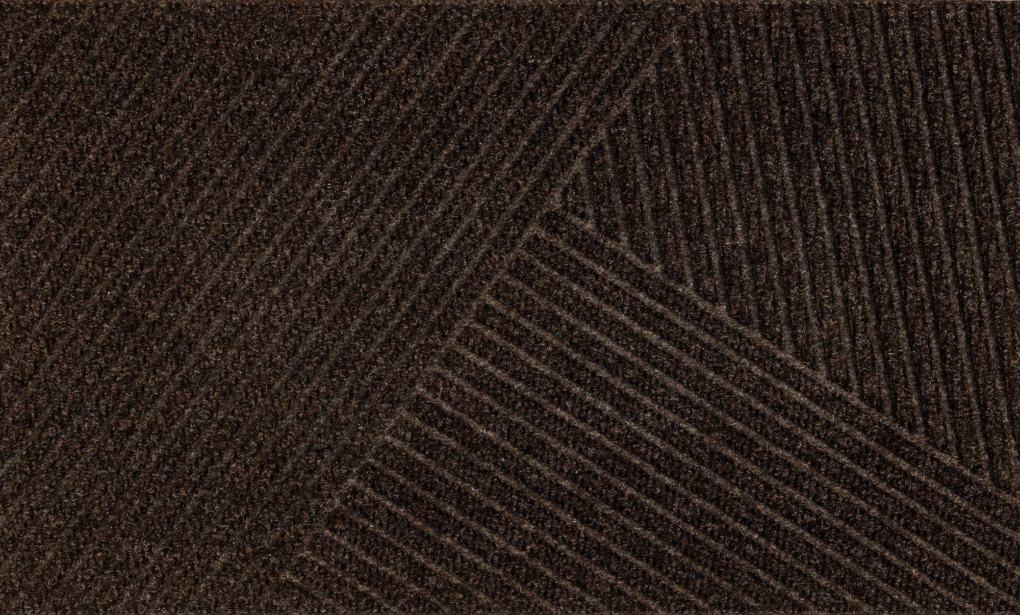 wash+dry Fussmatte DUNE Fussmatte Stripes dark brown 45x75 9010216054347