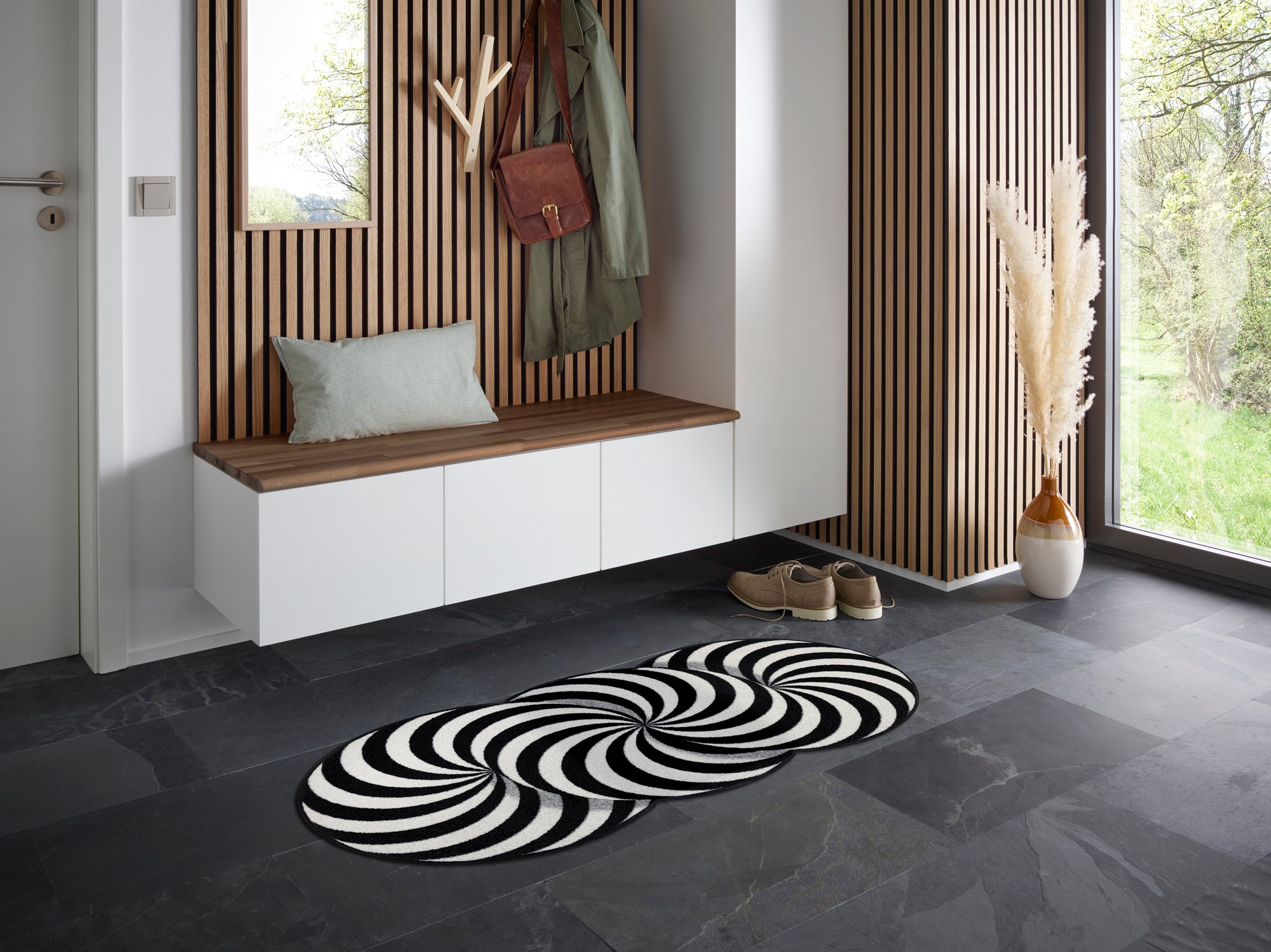 wash+dry Fussmatte Läufer Infinity Swirl 60/140 9010216066708