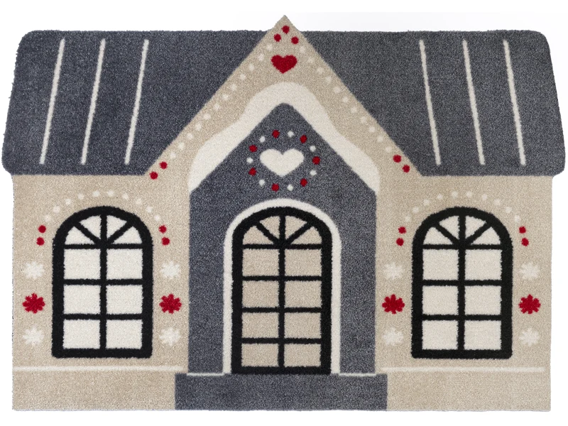 wash+dry Fussmatte Cozy Cabin 60x85 9010216066685