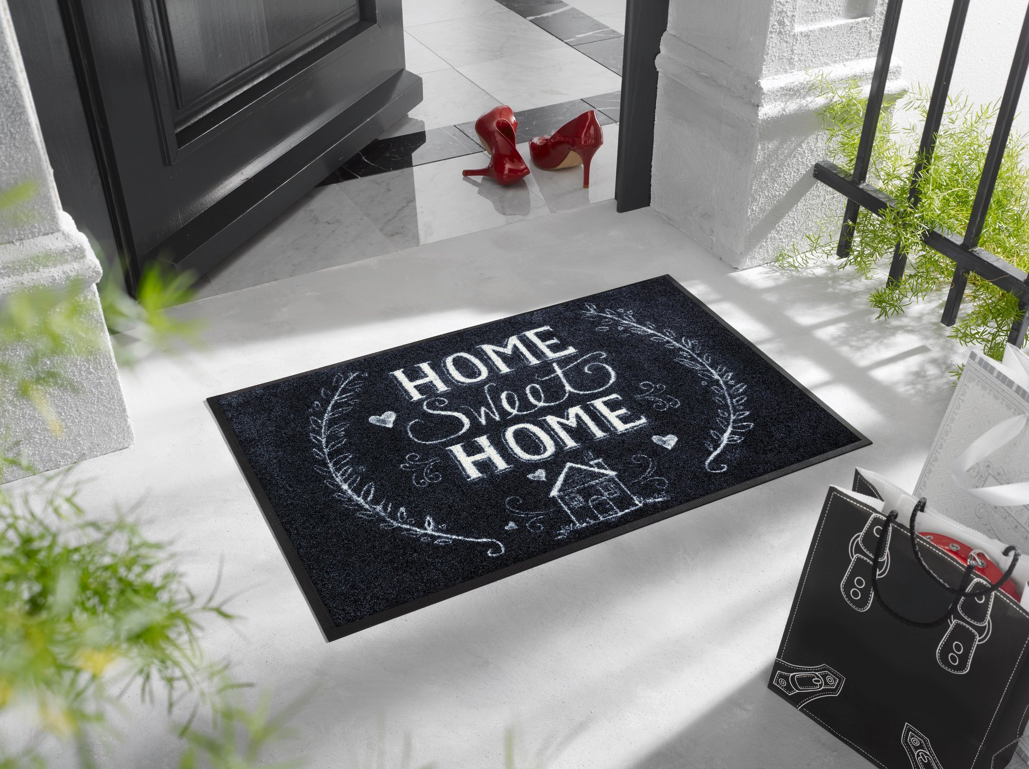 wash+dry Fussmatte Chalky Home 50x75 4032445078975