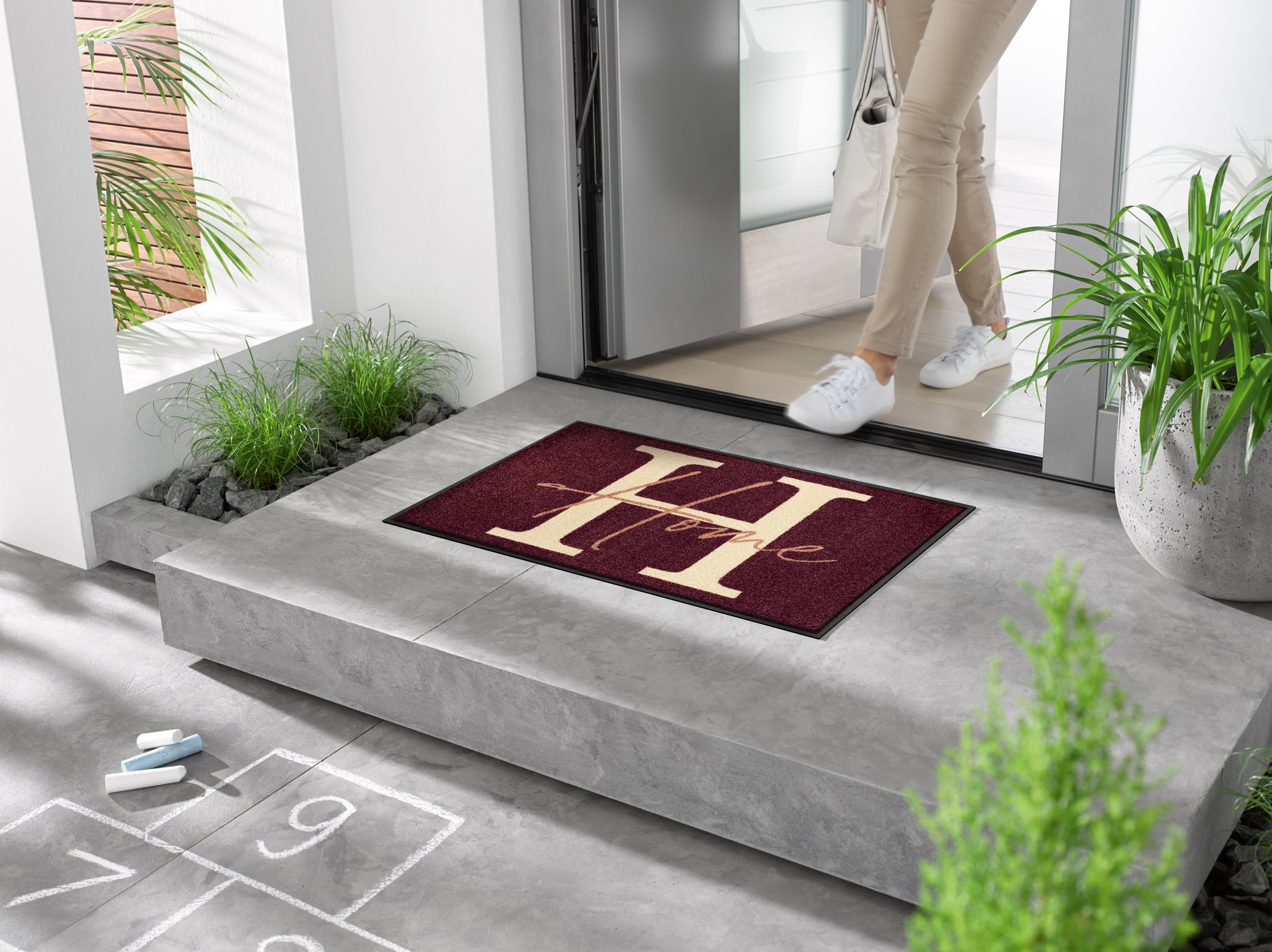 wash+dry Fussmatte Simply Home 50x75 9010216079050