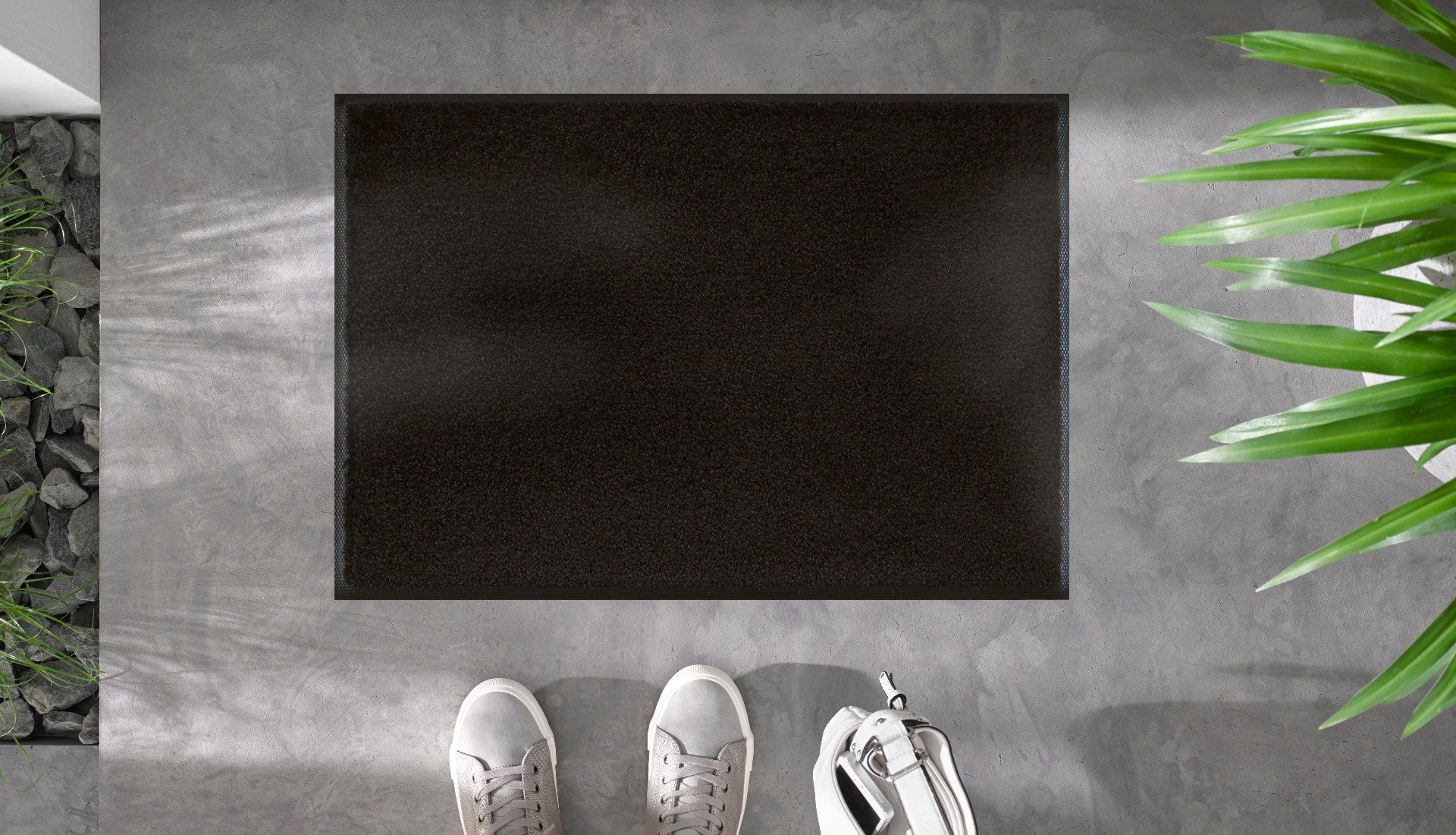 wash+dry Eingangsmatte Raven Black 40x60 4032445003670