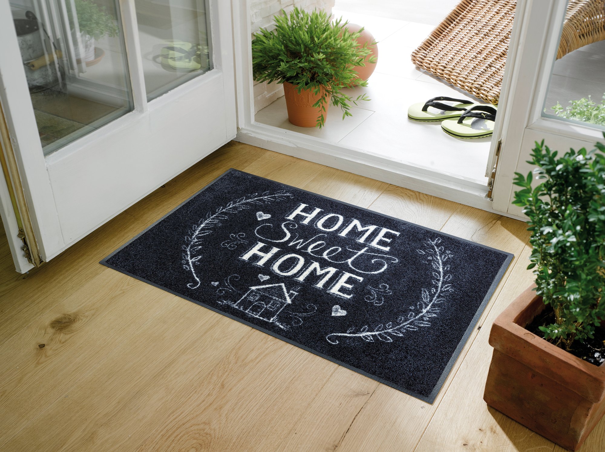 wash+dry Fussmatte Chalky Home 50x75 4032445078975
