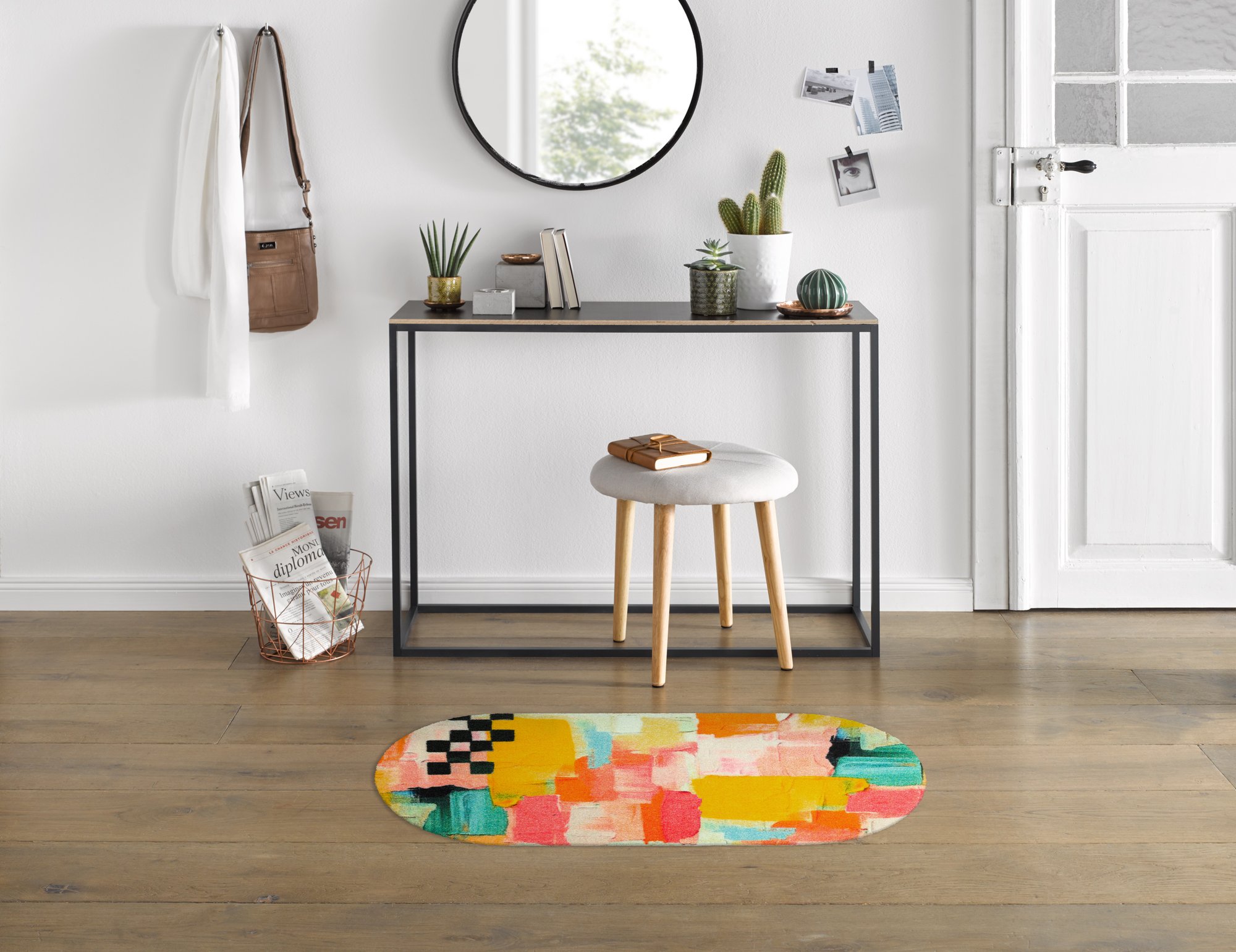 wash+dry Fussmatte Paintshape 50x90 9010216079616