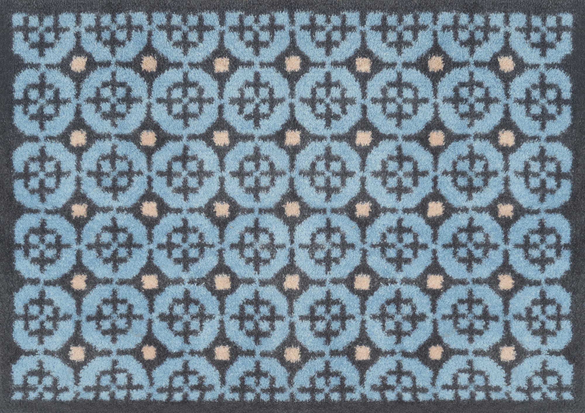 wash+dry Eingangsmatte Turtle Mat Fussmatte Parterre Blue 60x85 5060731185938