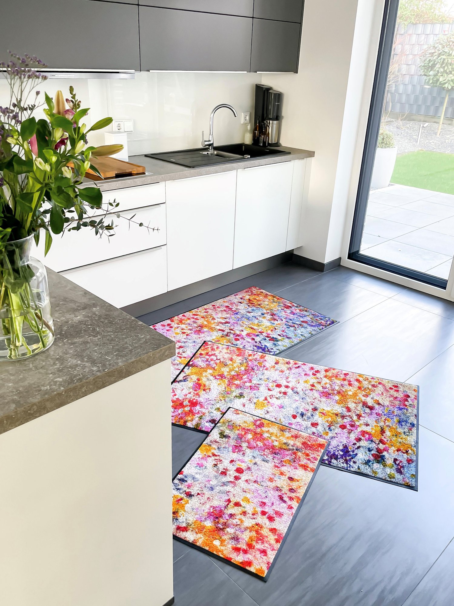 wash+dry Fussmatte Wild Summer 50x75 9010216062267