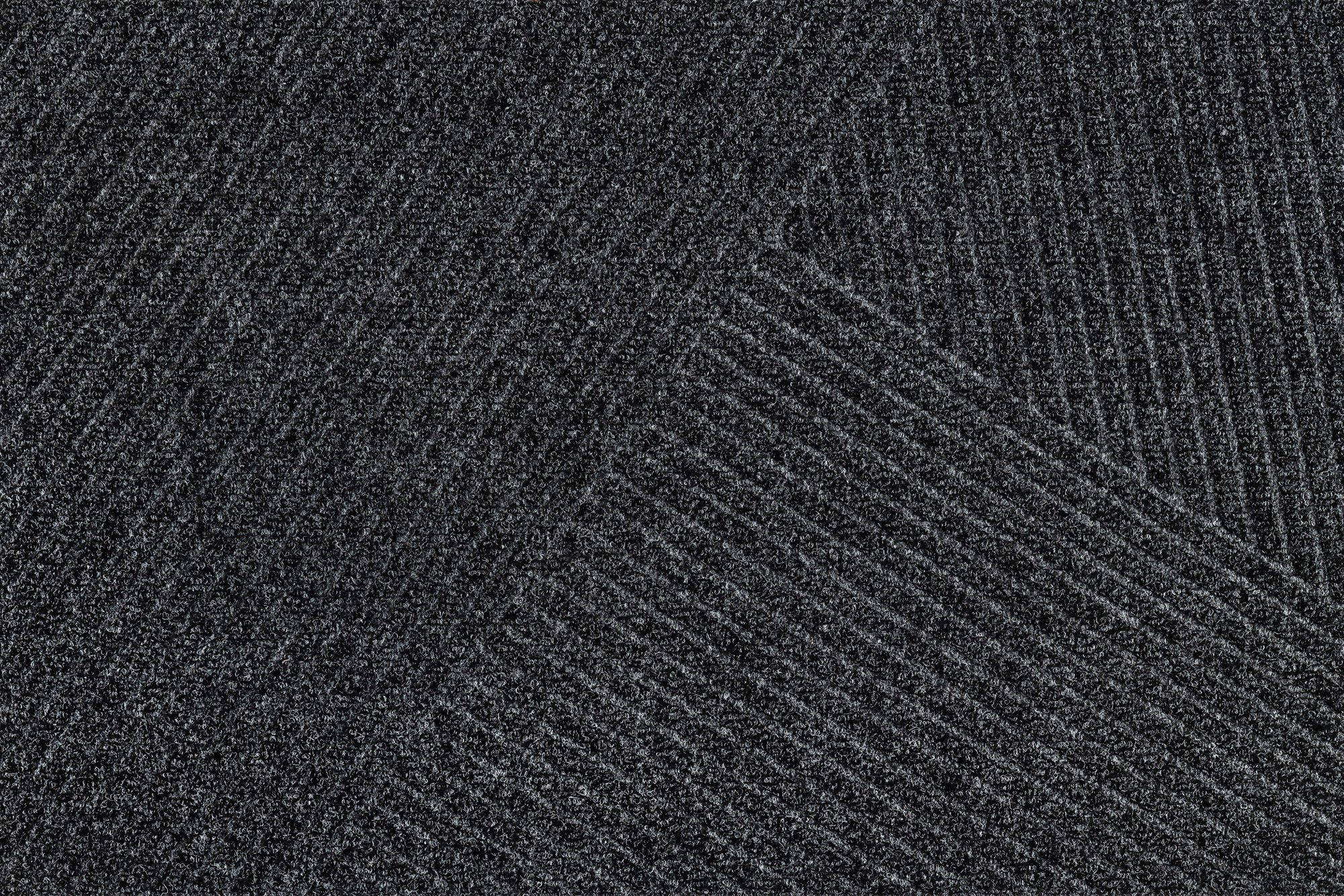 wash+dry Fussmatte DUNE Fussmatte Stripes dark grey 60x90 9010216054361