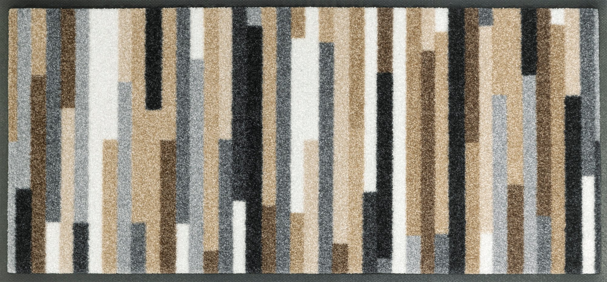 wash+dry Fussmatte Mikado Stripes nature 35x75 9010216062878