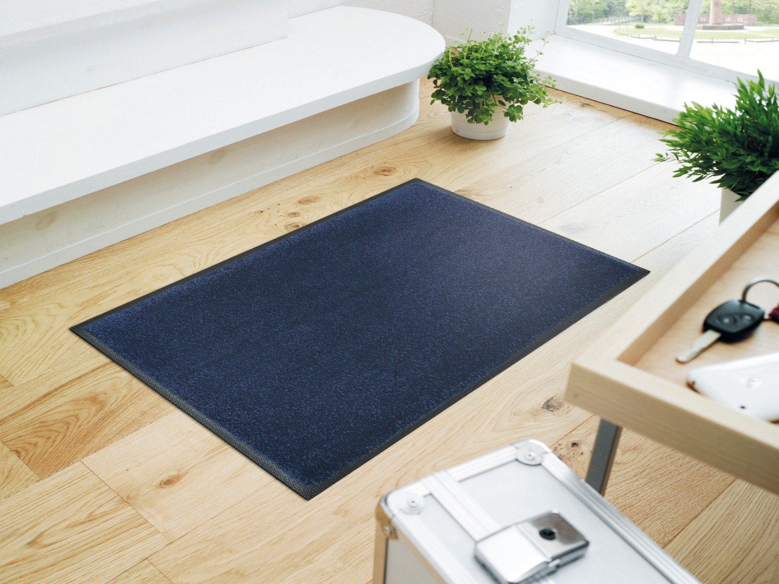 wash+dry Fussmatte Navy 50x75 4032445000969