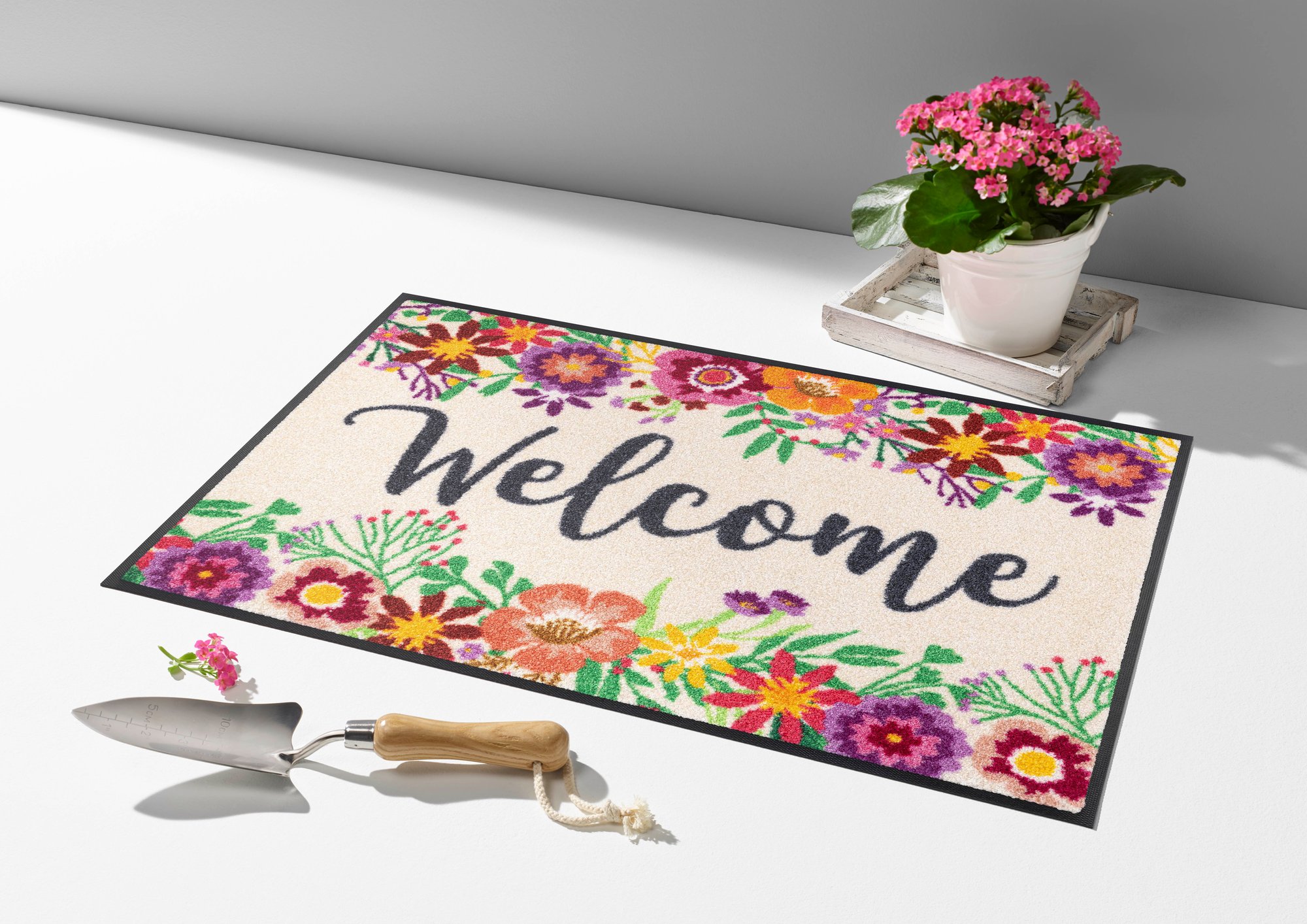 wash+dry Eingangsmatte Welcome Blooming 50x75 9010216057133