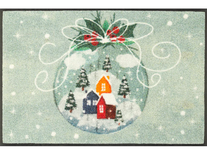 wash+dry Eingangsmatte Snow Globe 50x75 9010216073393