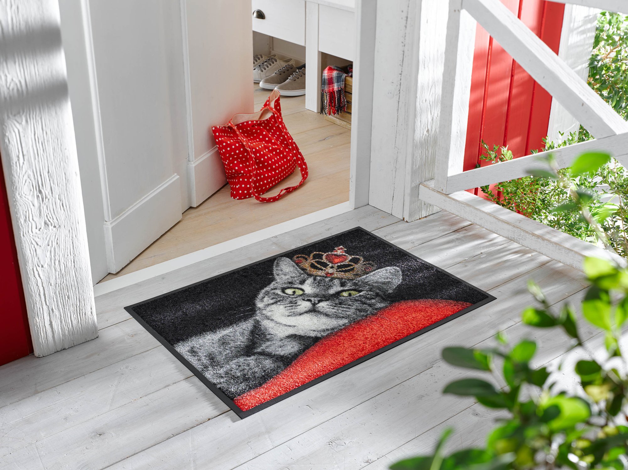 wash+dry Eingangsmatte Royal Cat 50x75 4032445078760