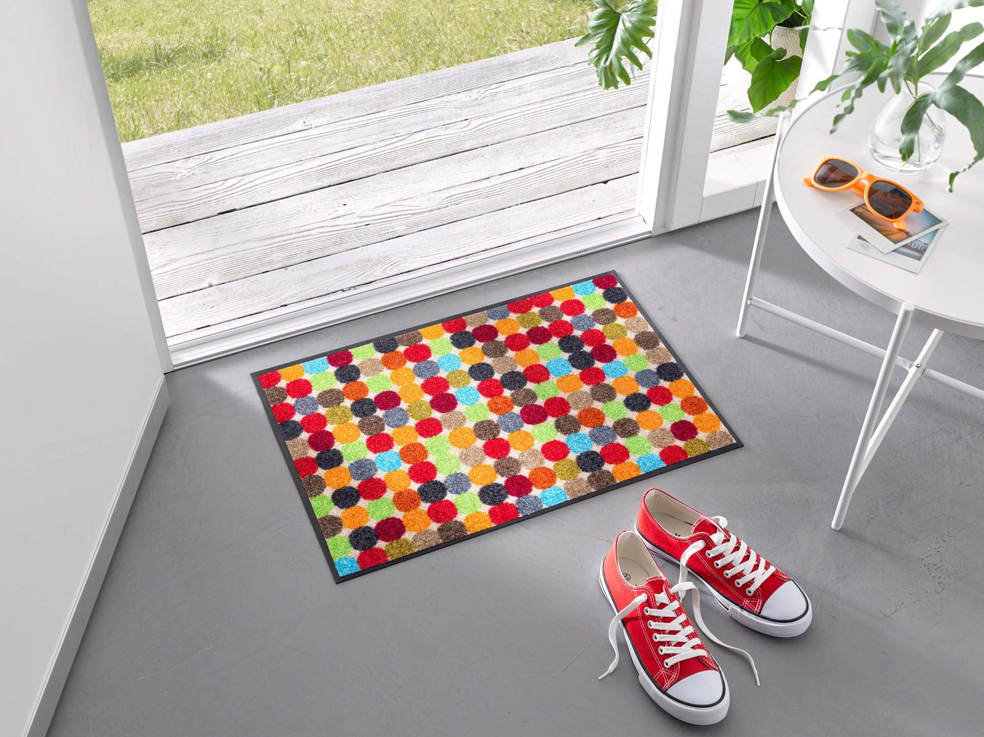 wash+dry Fussmatte Mikado Dots 40x60 9010216035636