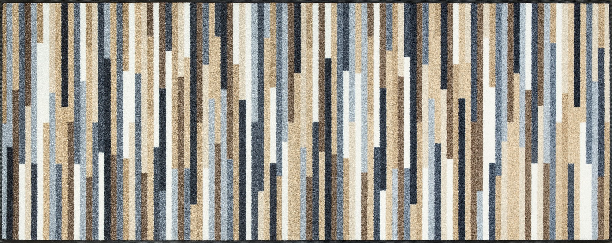 wash+dry Matte Läufer Mikado Stripes nature 75x190 4032445079354