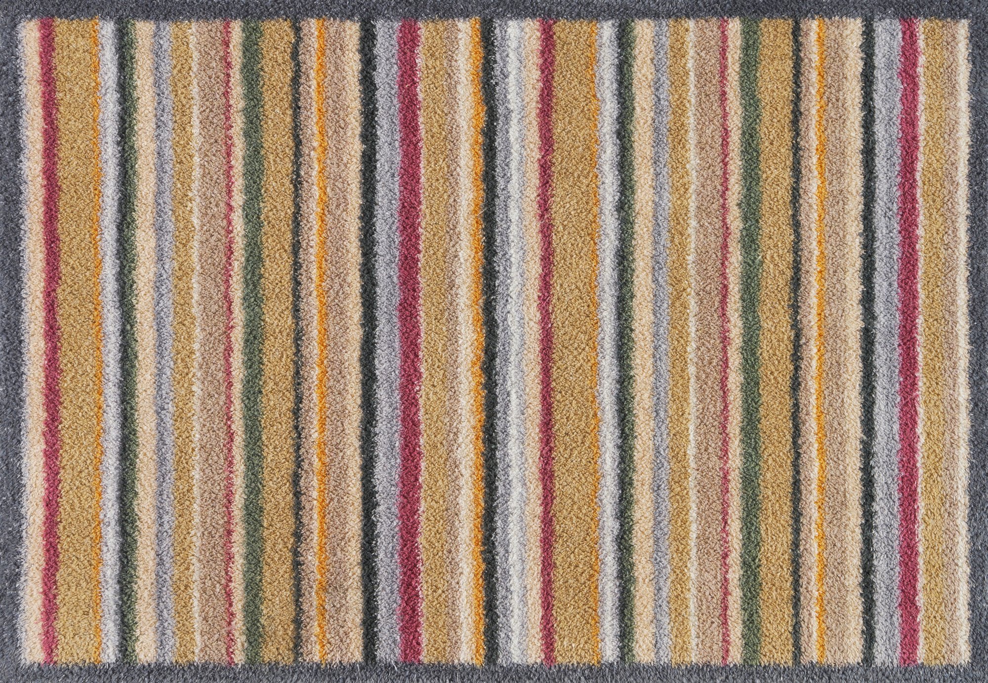 wash+dry Fussmatte Turtle Mat Fussmatte Muted Stripe 60x85 5060731184108