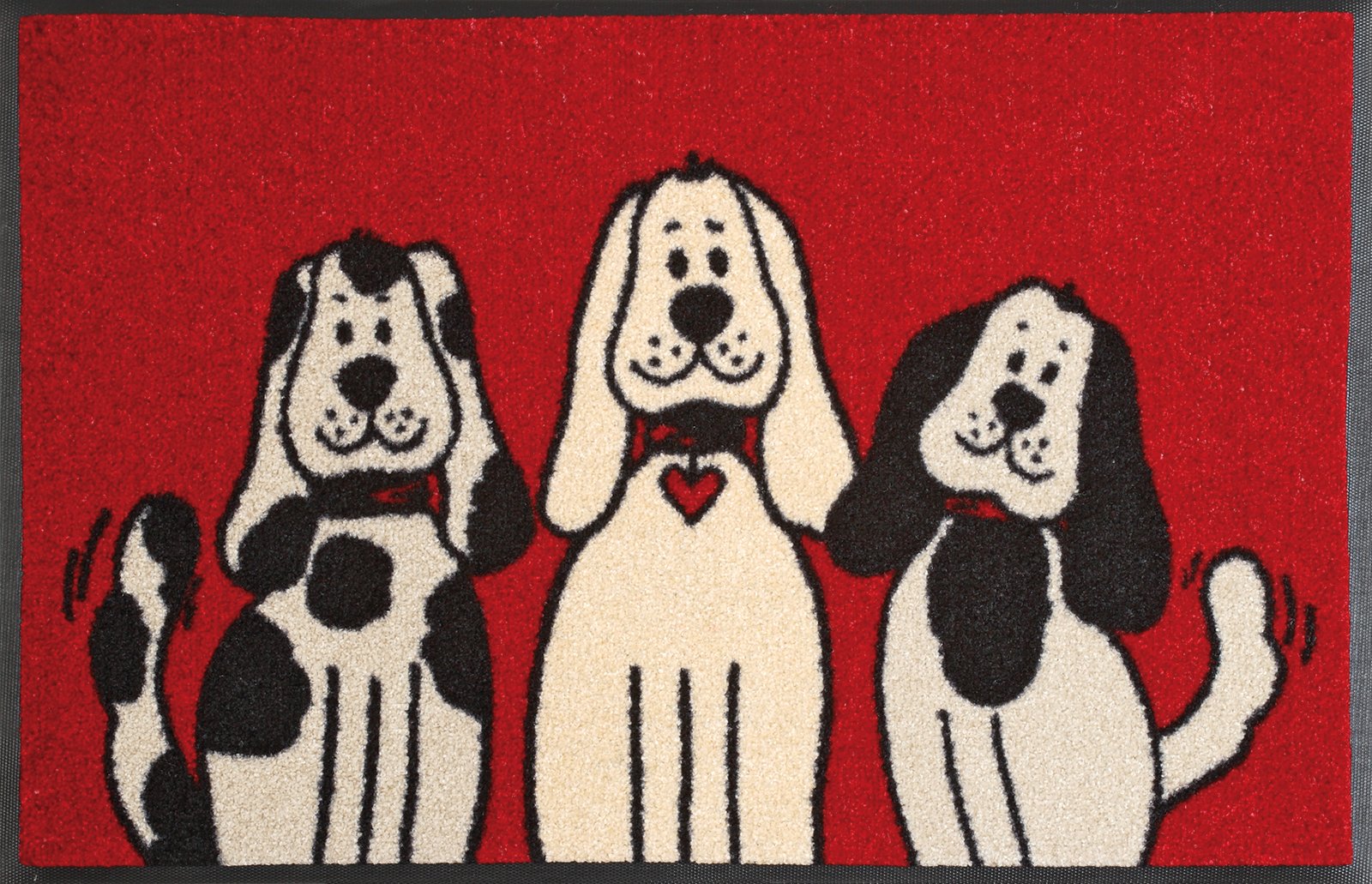 wash+dry Fussmatte Three Dogs 50x75 4032445030805
