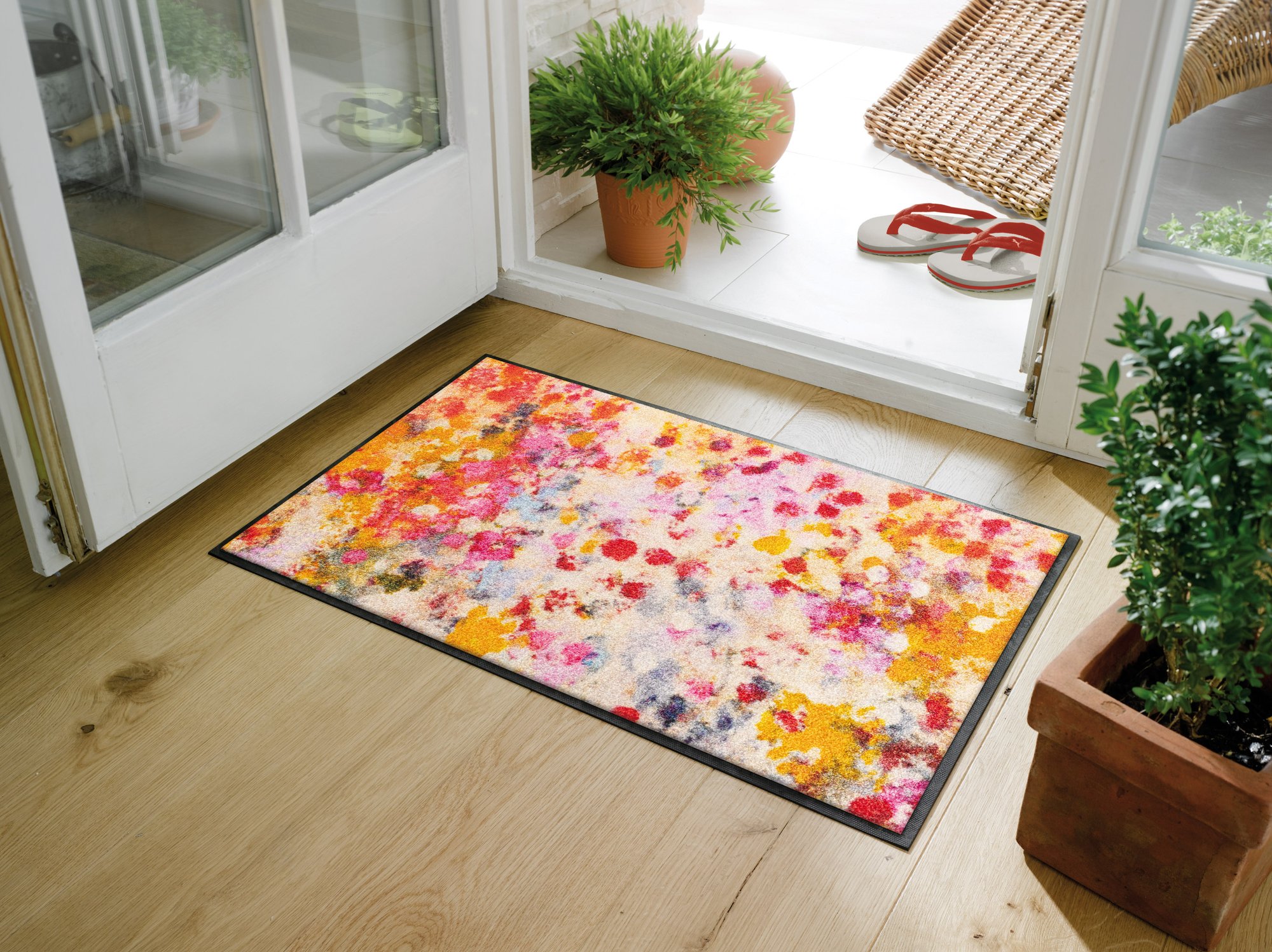 wash+dry Eingangsmatte Wild Summer 50x75 9010216062267