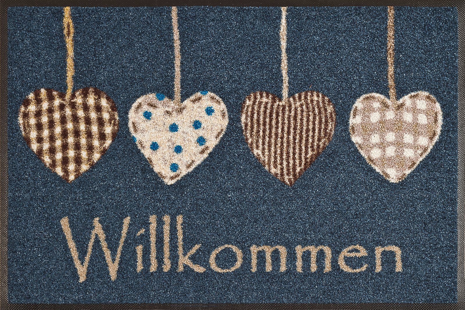 wash+dry Fussmatte Cottage Hearts 50x75 4032445052173