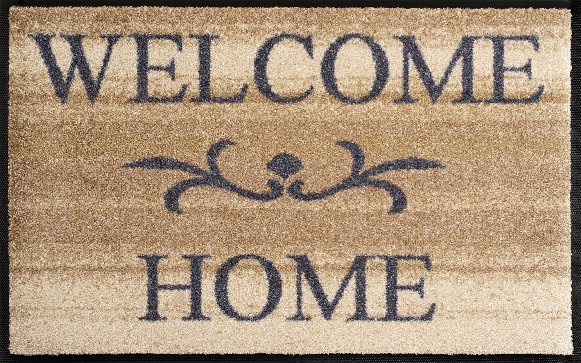 wash+dry Fussmatte Welcome Home beige 50x75 4032445009610