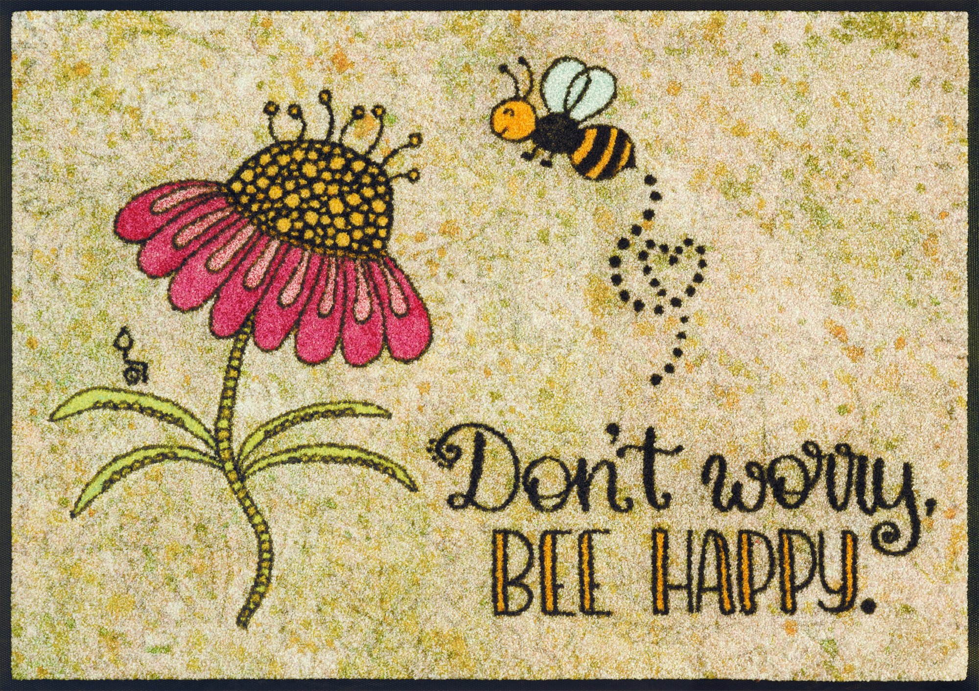 wash+dry Fussmatte Bee Happy 60x85 9010216075076