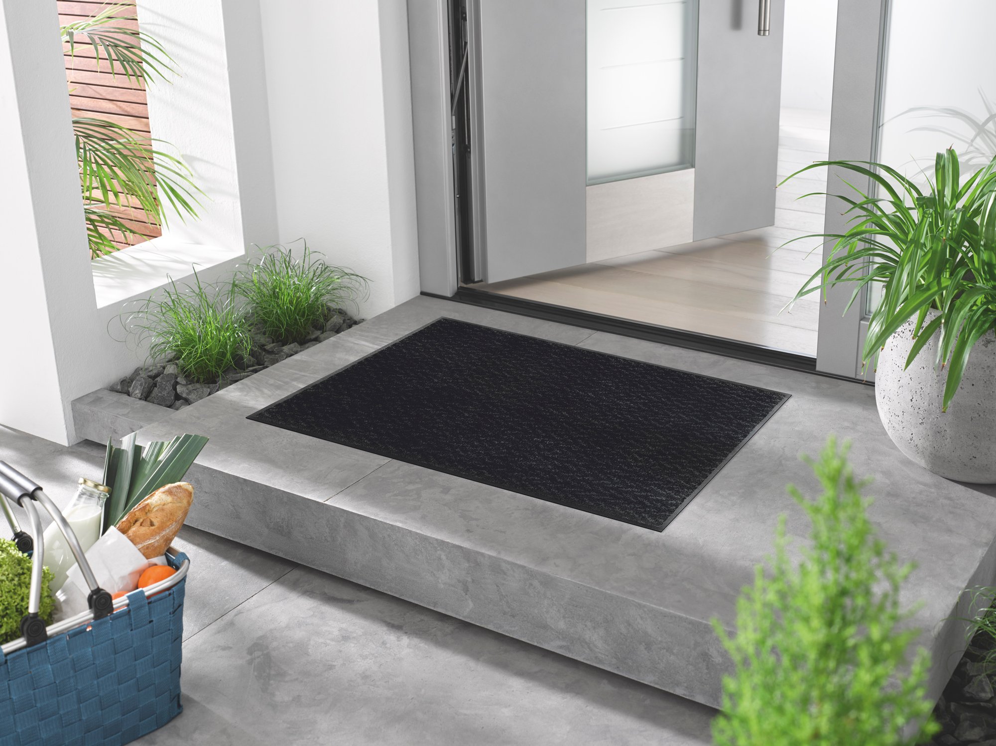 wash+dry Fussmatte Duo Charcoal 60x90 9010216056372
