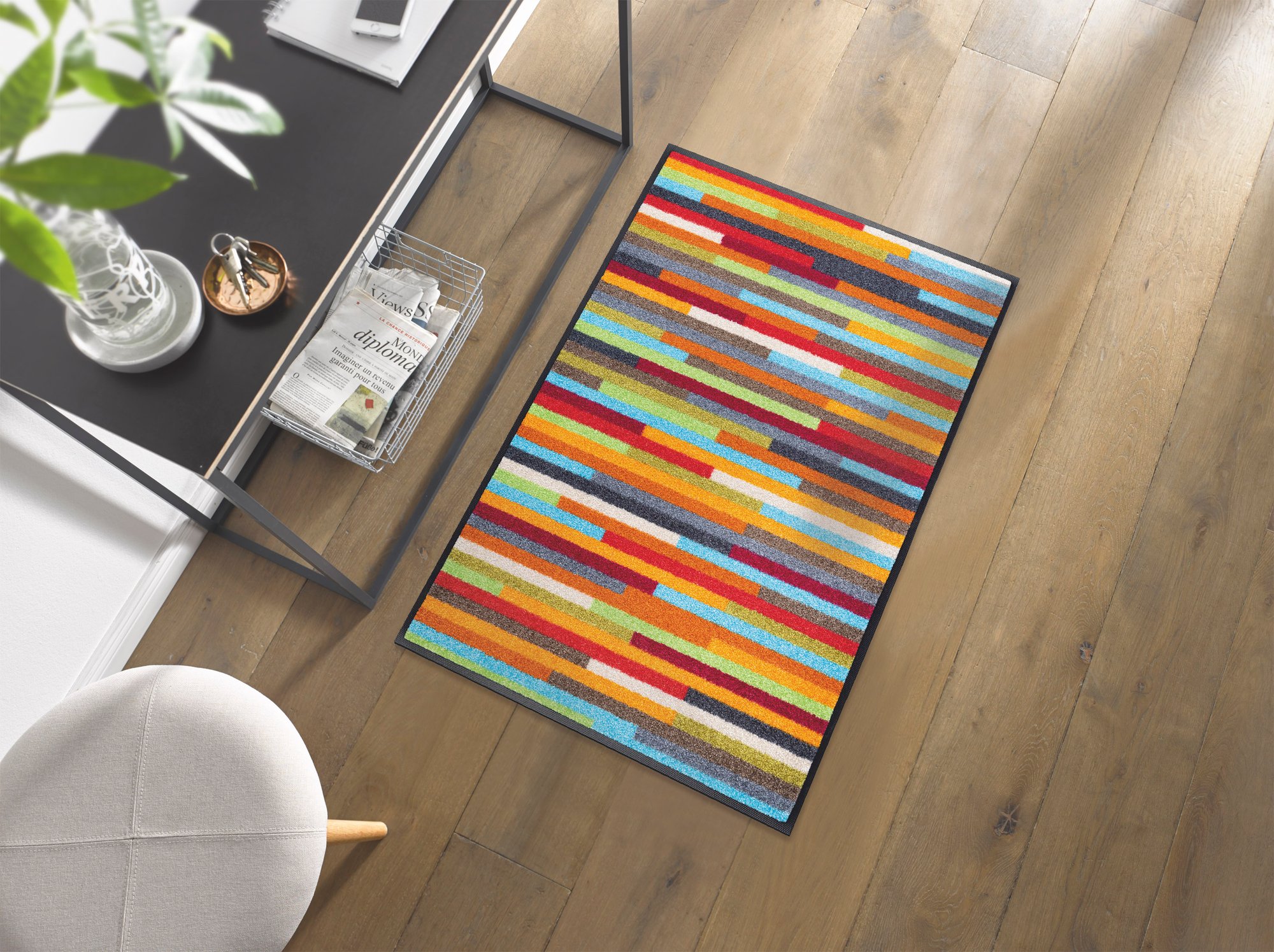 wash+dry Fussmatte Mikado Stripes 60x85 4032445062325