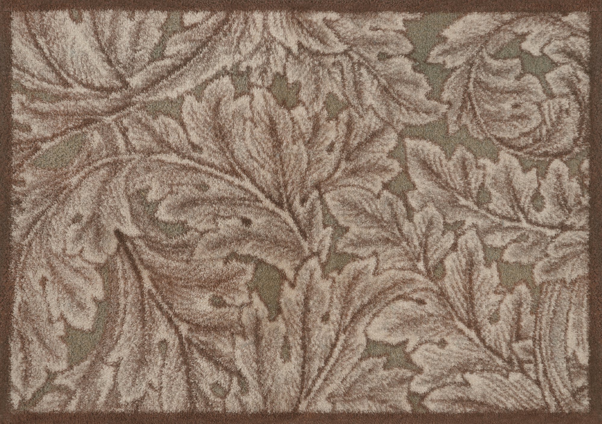 wash+dry Matte Turtle Mat Fussmatte Acanthus Brown 60x85 5060731185341