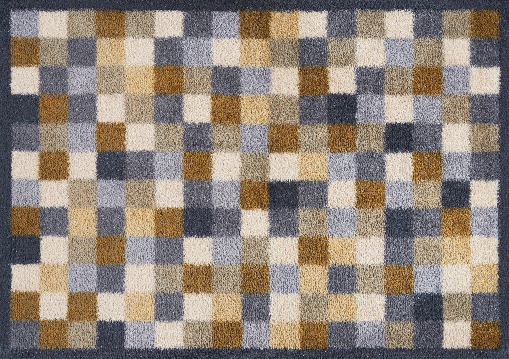 wash+dry Eingangsmatte Turtle Mat Fussmatte Neutral Squares 60x85 5060025365510