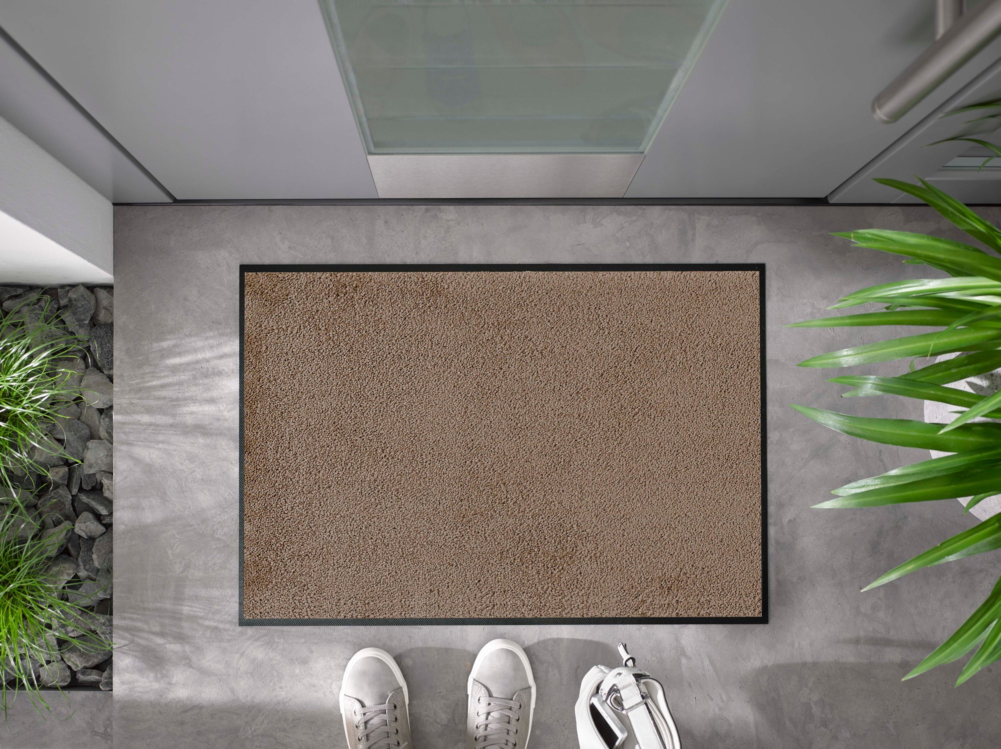 wash+dry Matte Taupe 60x90 4032445005117