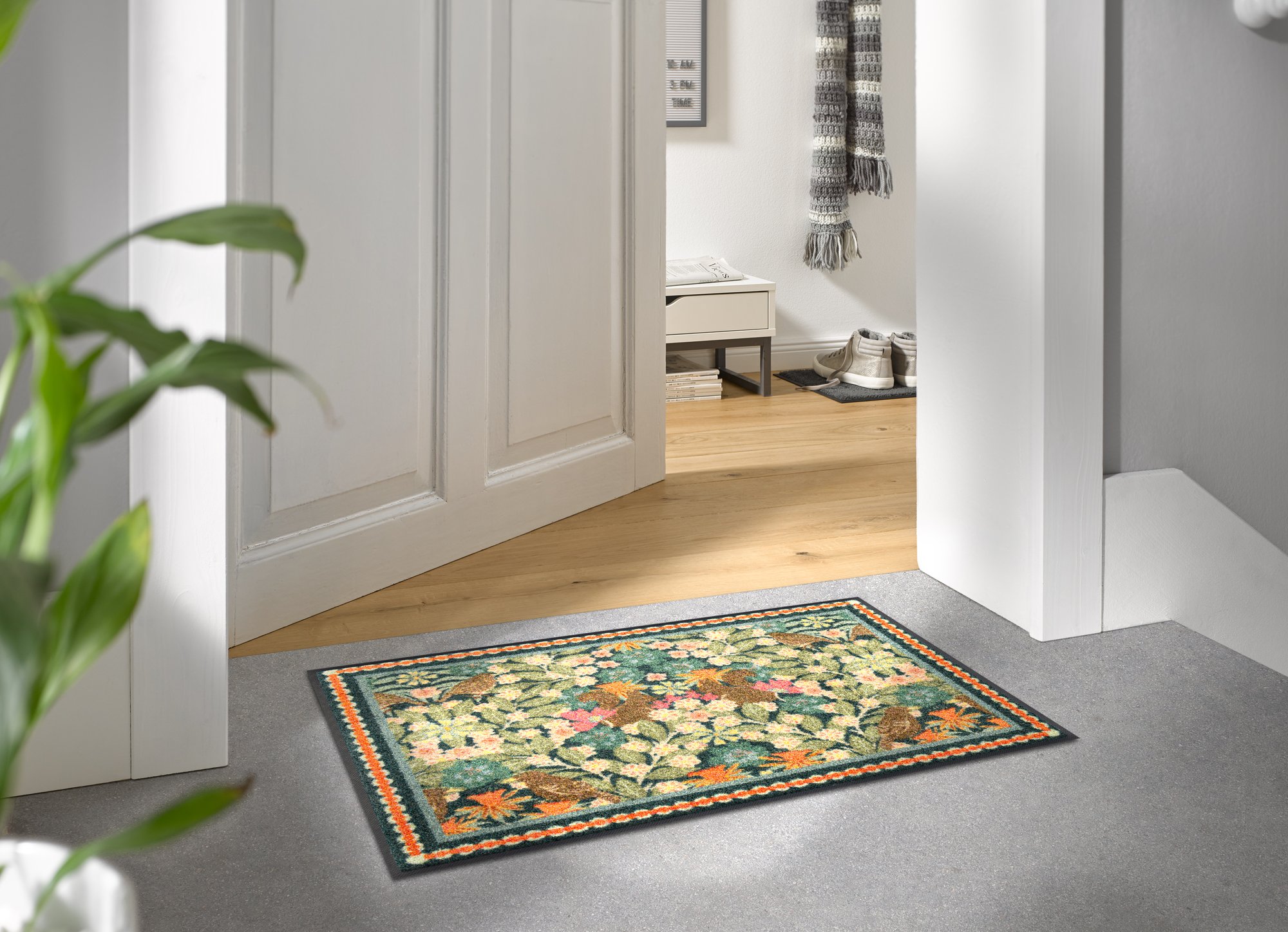 wash+dry Fussmatte Garden Luxe Blue 50x75 9010216078169