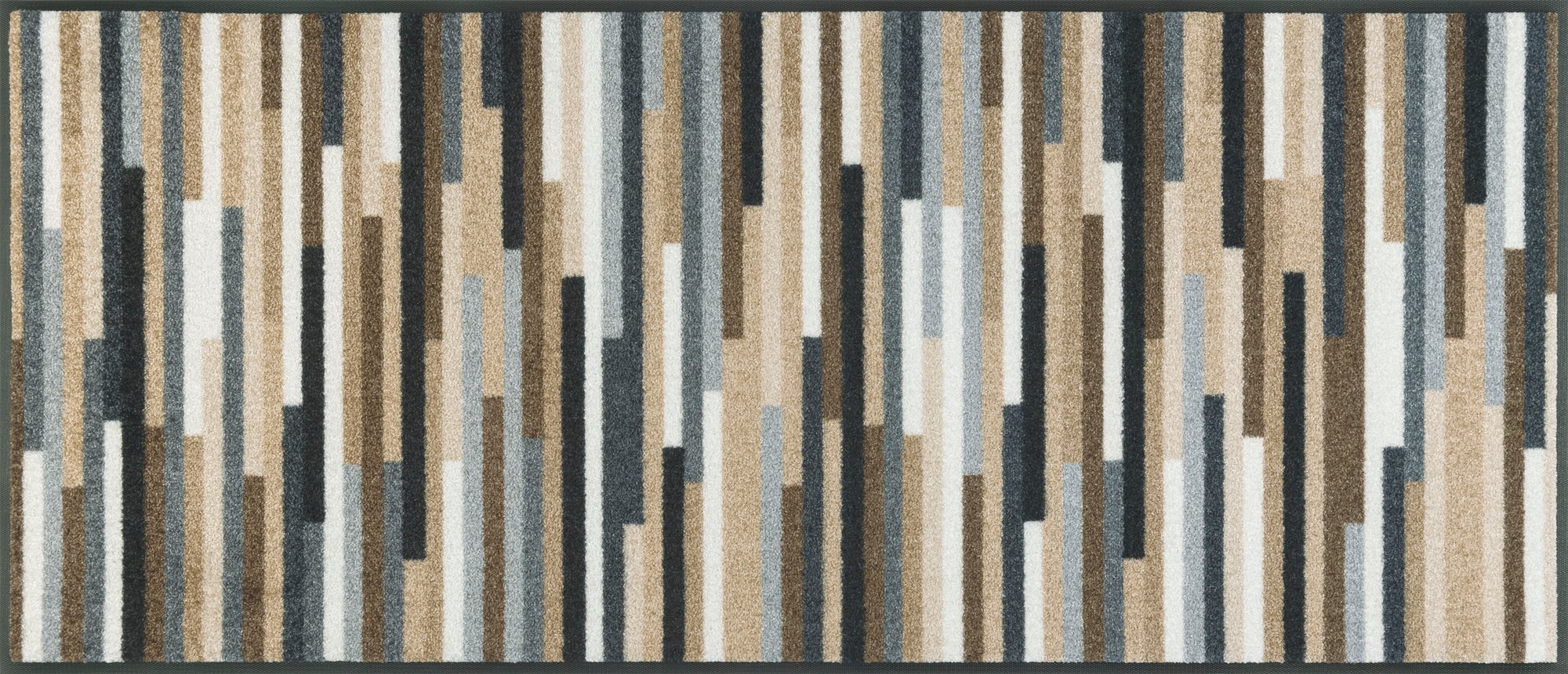 wash+dry Fussmatte Läufer Mikado Stripes nature 60x140 9010216050752