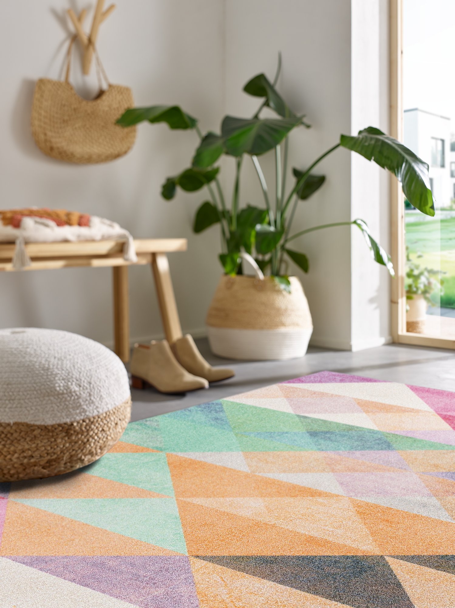 wash+dry Matte Wohnteppich Snorre 115x175 4032445079453