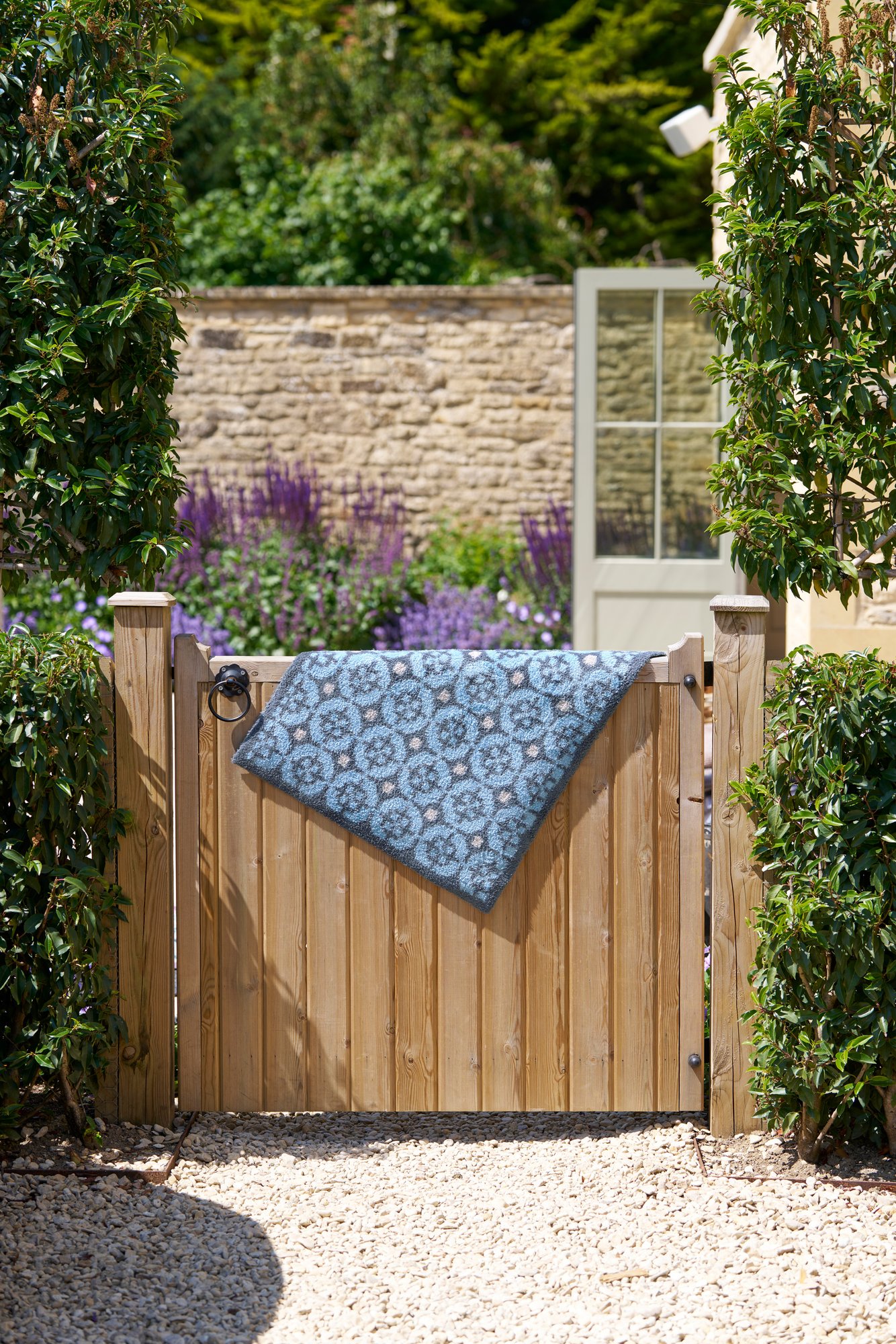 wash+dry Eingangsmatte Turtle Mat Fussmatte Parterre Blue 60x85 5060731185938