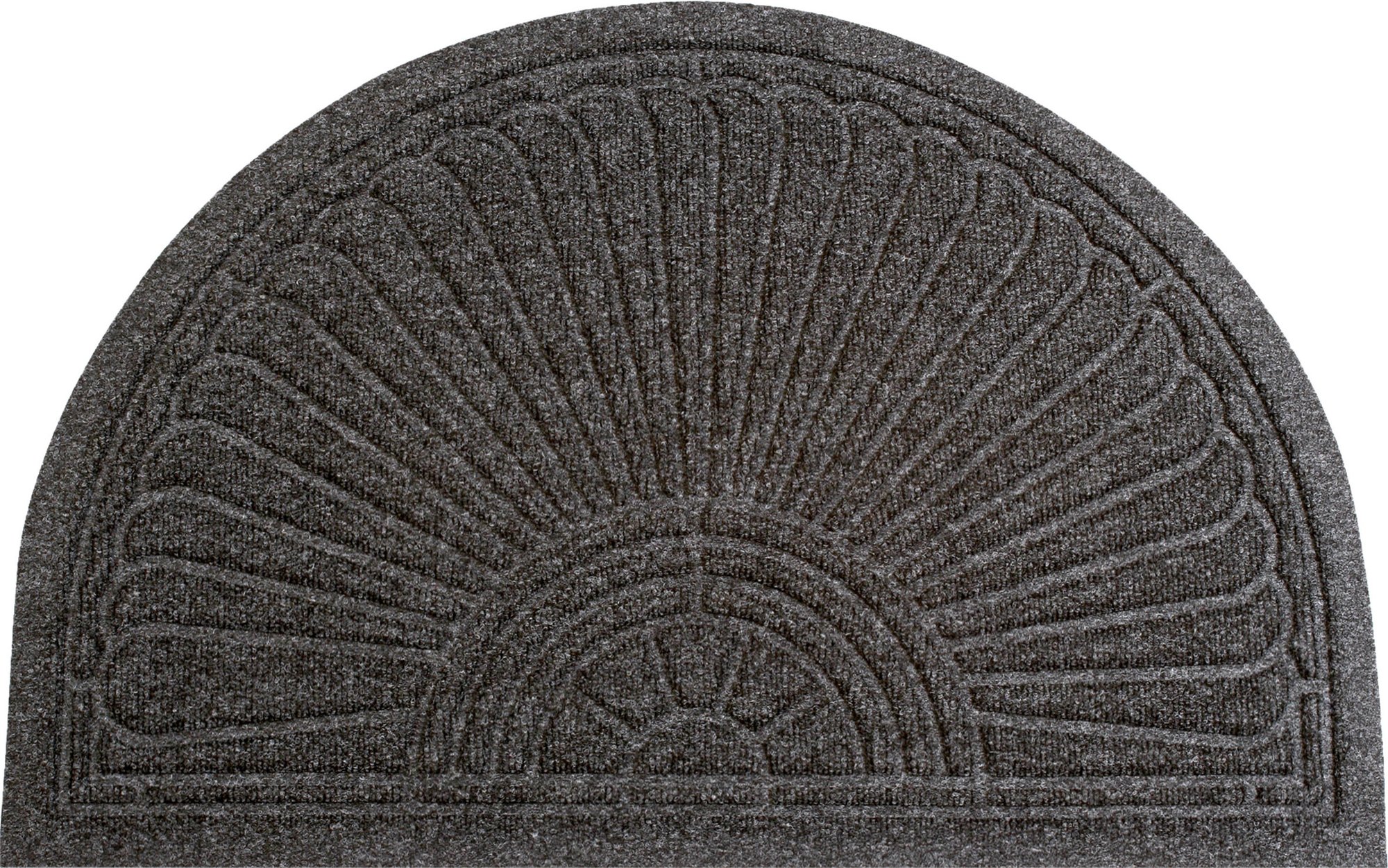 wash+dry Eingangsmatte DUNE Fussmatte Halfmoon dark grey 55x85 9010216057614