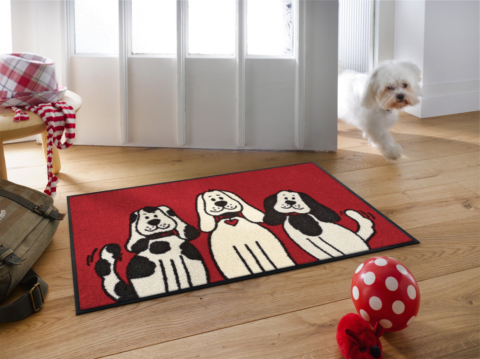 wash+dry Fussmatte Three Dogs 50x75 4032445030805