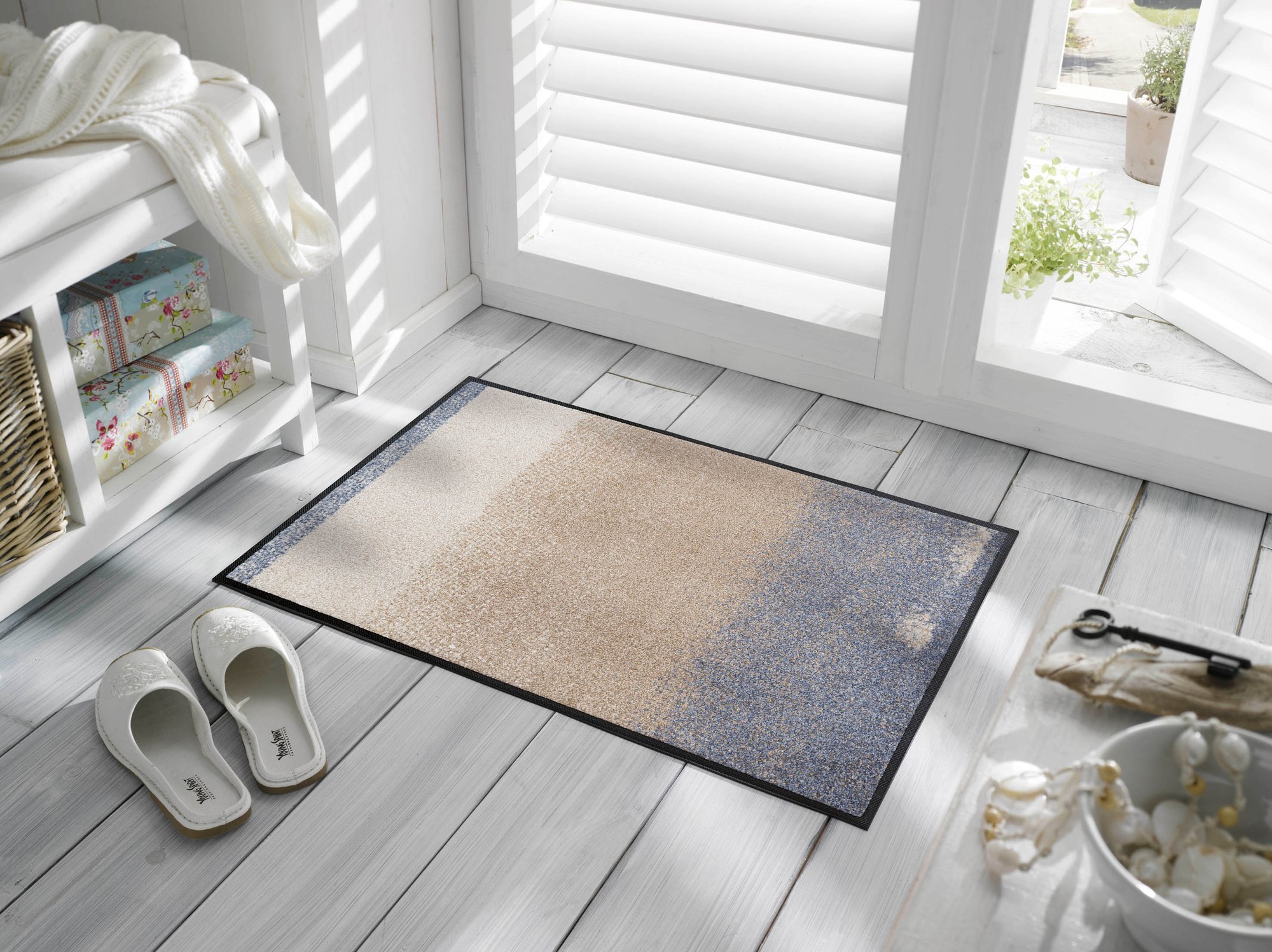 wash+dry Fussmatte Medley beige 50x75 4032445067825