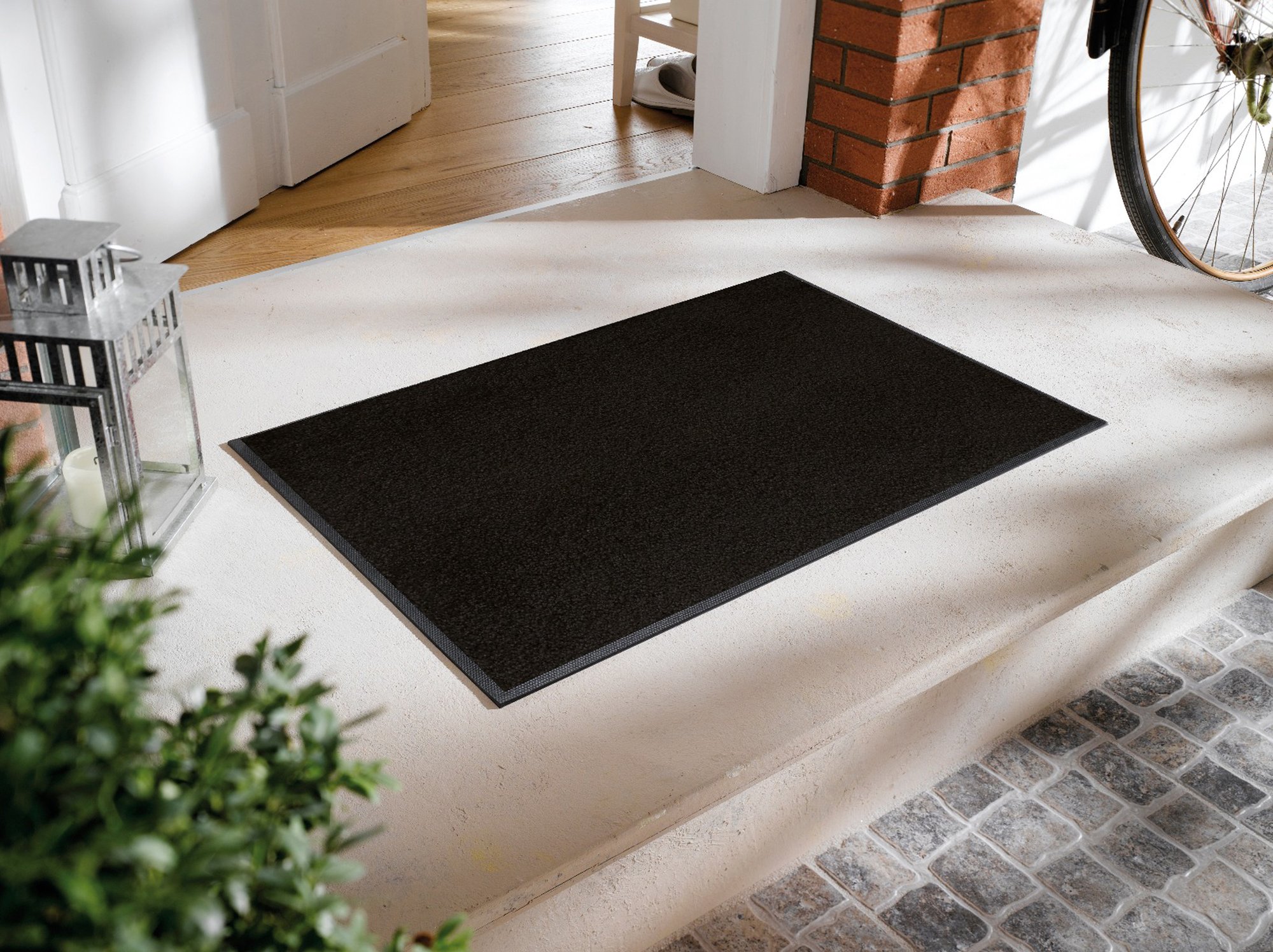 wash+dry Fussmatte Raven Black 50x75 4032445003748