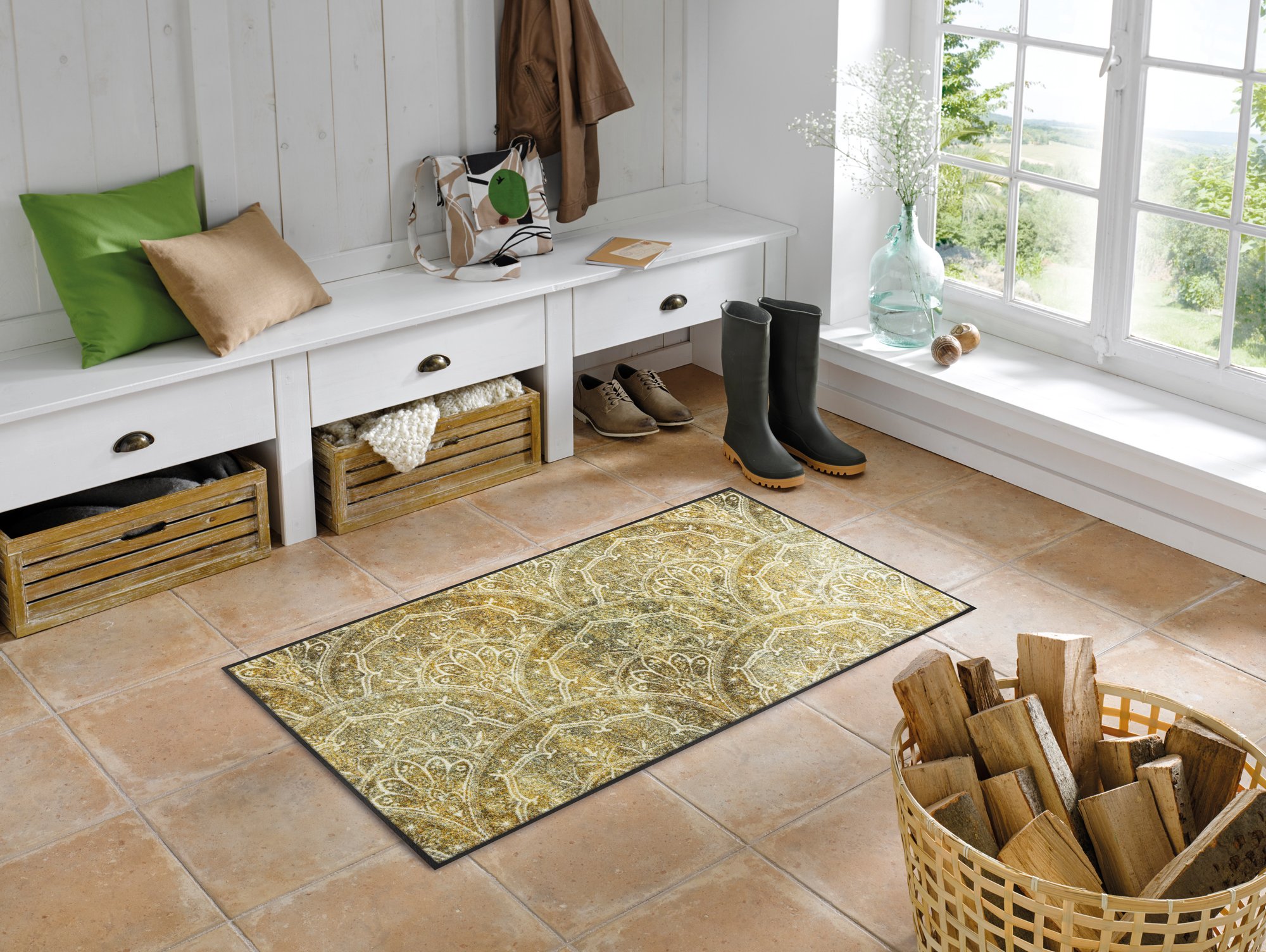 wash+dry Eingangsmatte Filigree 75x120 9010216079197