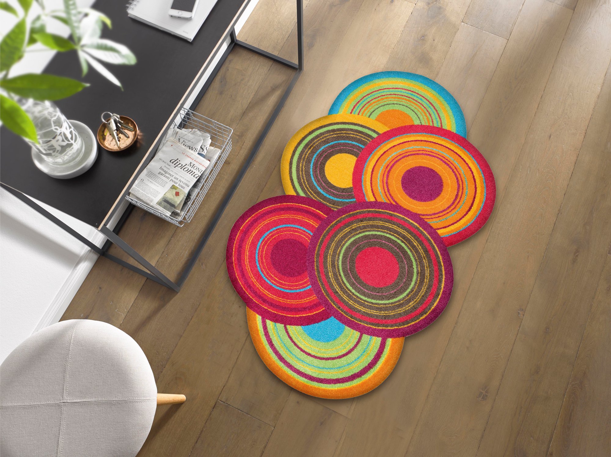 wash+dry Eingangsmatte Cosmic Colours 70x120 4032445075165