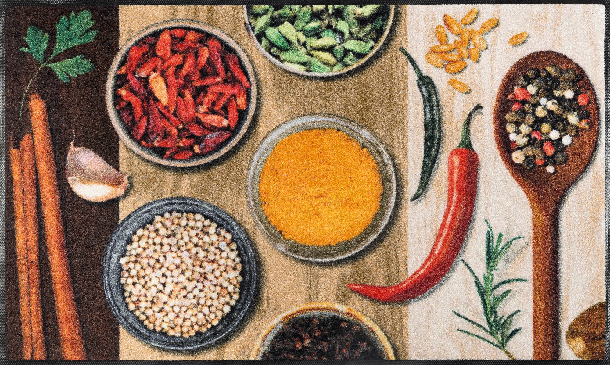 wash+dry Eingangsmatte Hot Spices 75x120 4032445081302
