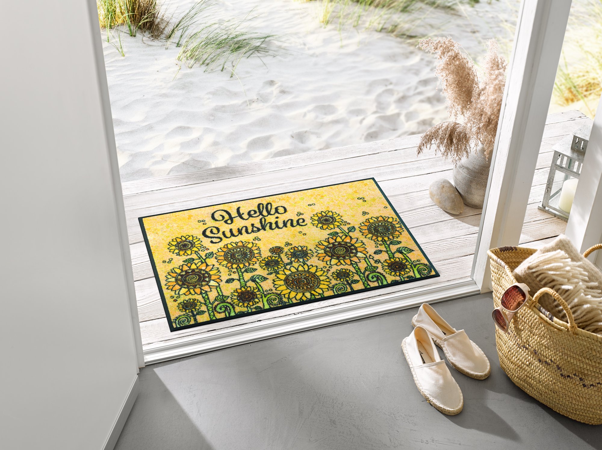 wash+dry Fussmatte Sunny Field 50x75 9010216079395