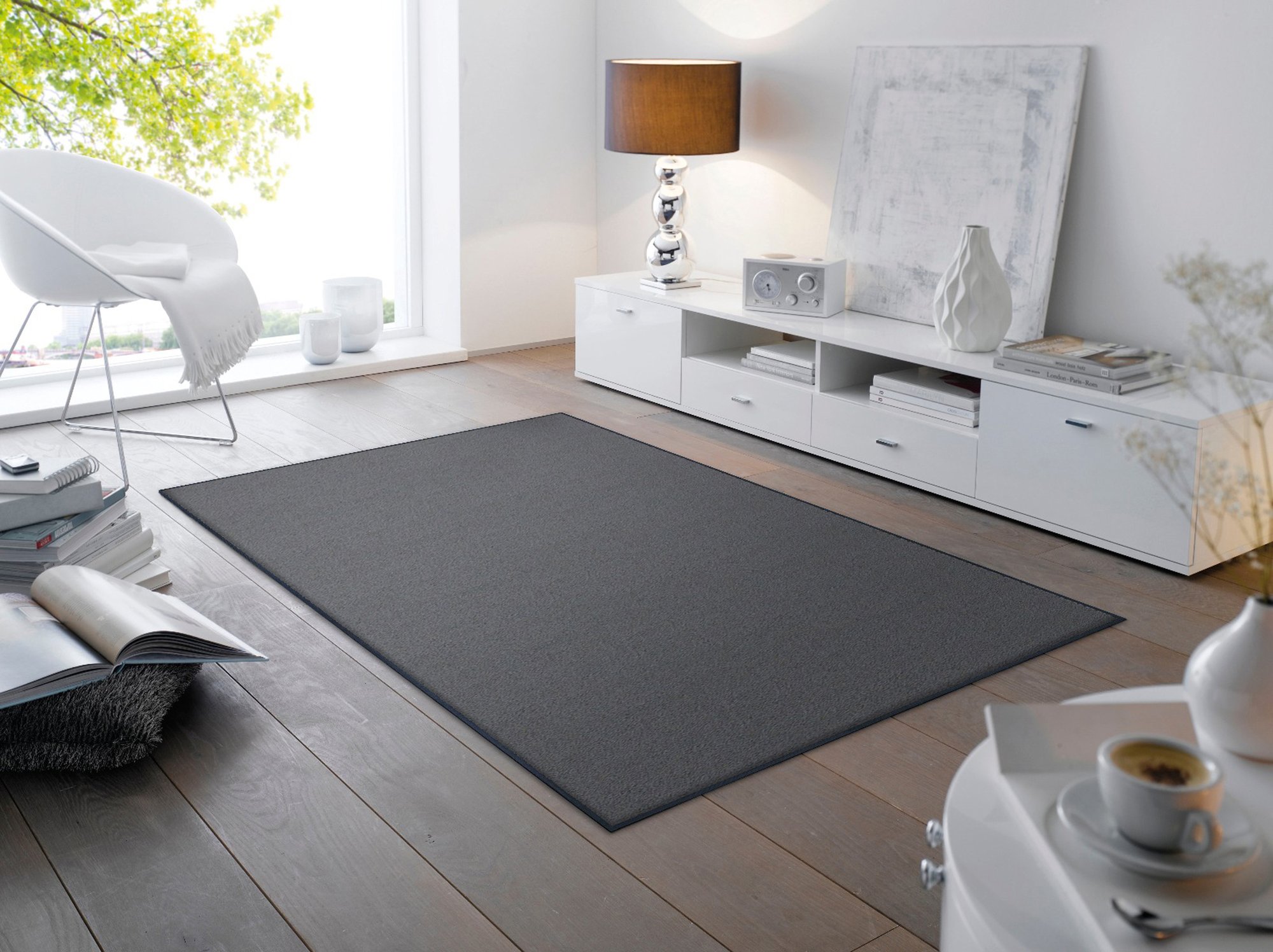 wash+dry Fussmatte Wohnteppich Smokey Mount 120x180 4032445004691