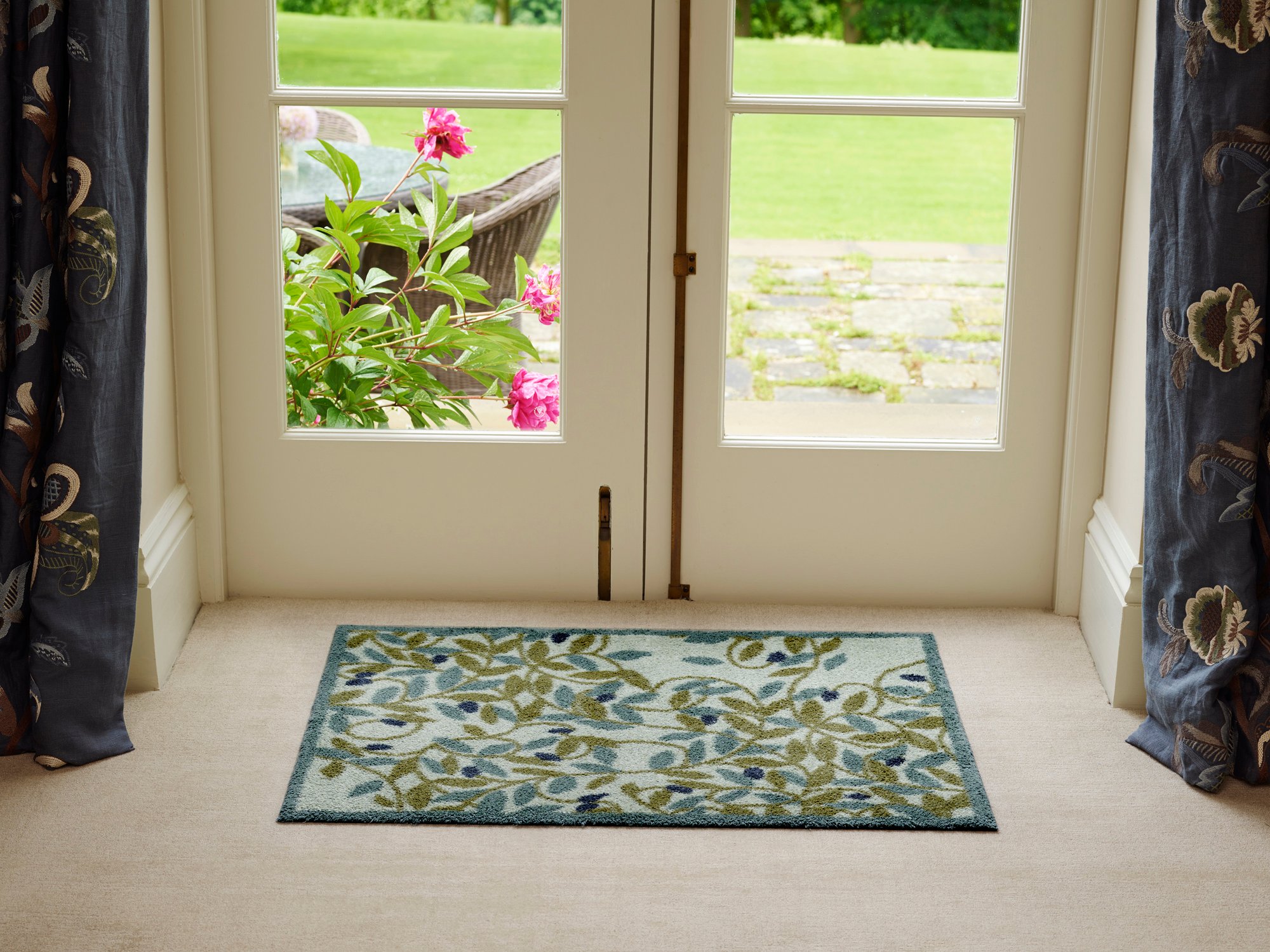 wash+dry Fussmatte Turtle Mat Fussmatte Olive 60x85 5060025365329