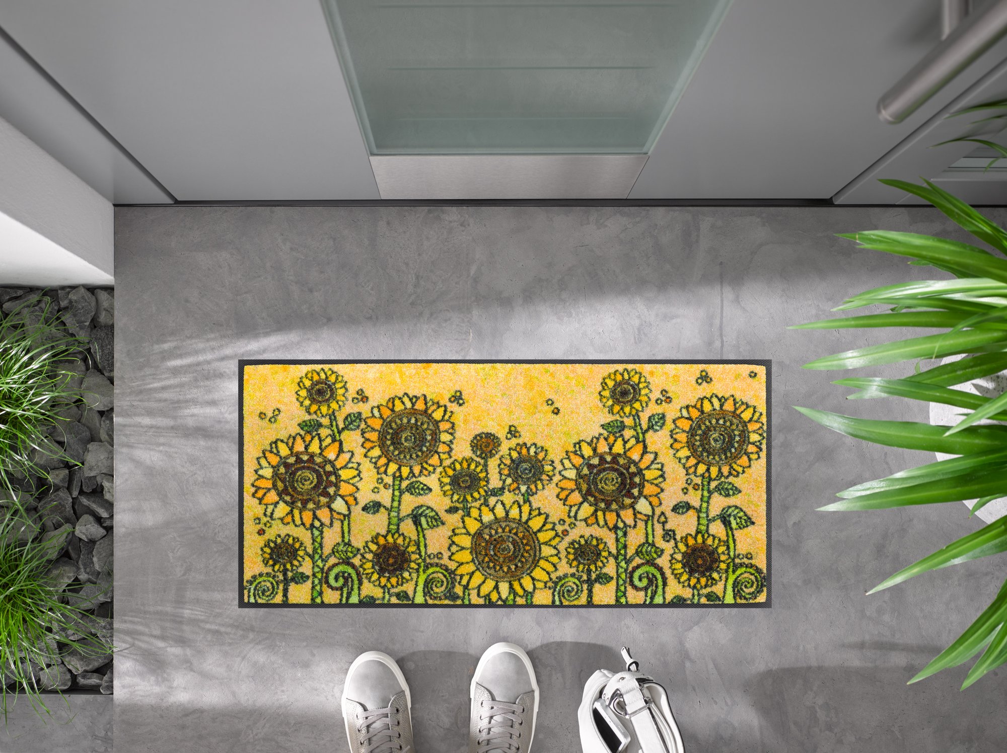 wash+dry Eingangsmatte Sunny Field 35x75 9010216079388