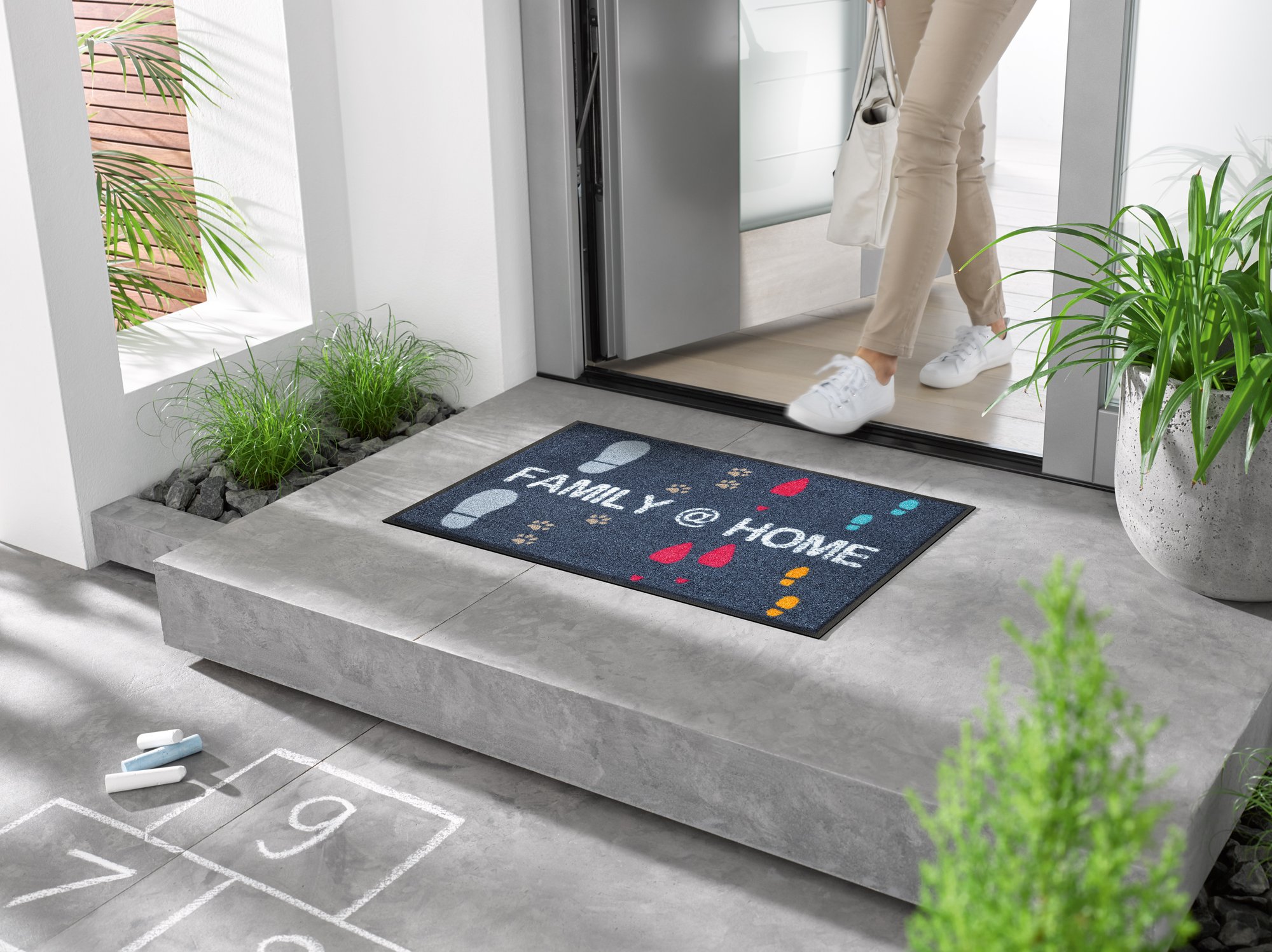 wash+dry Fussmatte Family @ Home 50x75 4032445060079