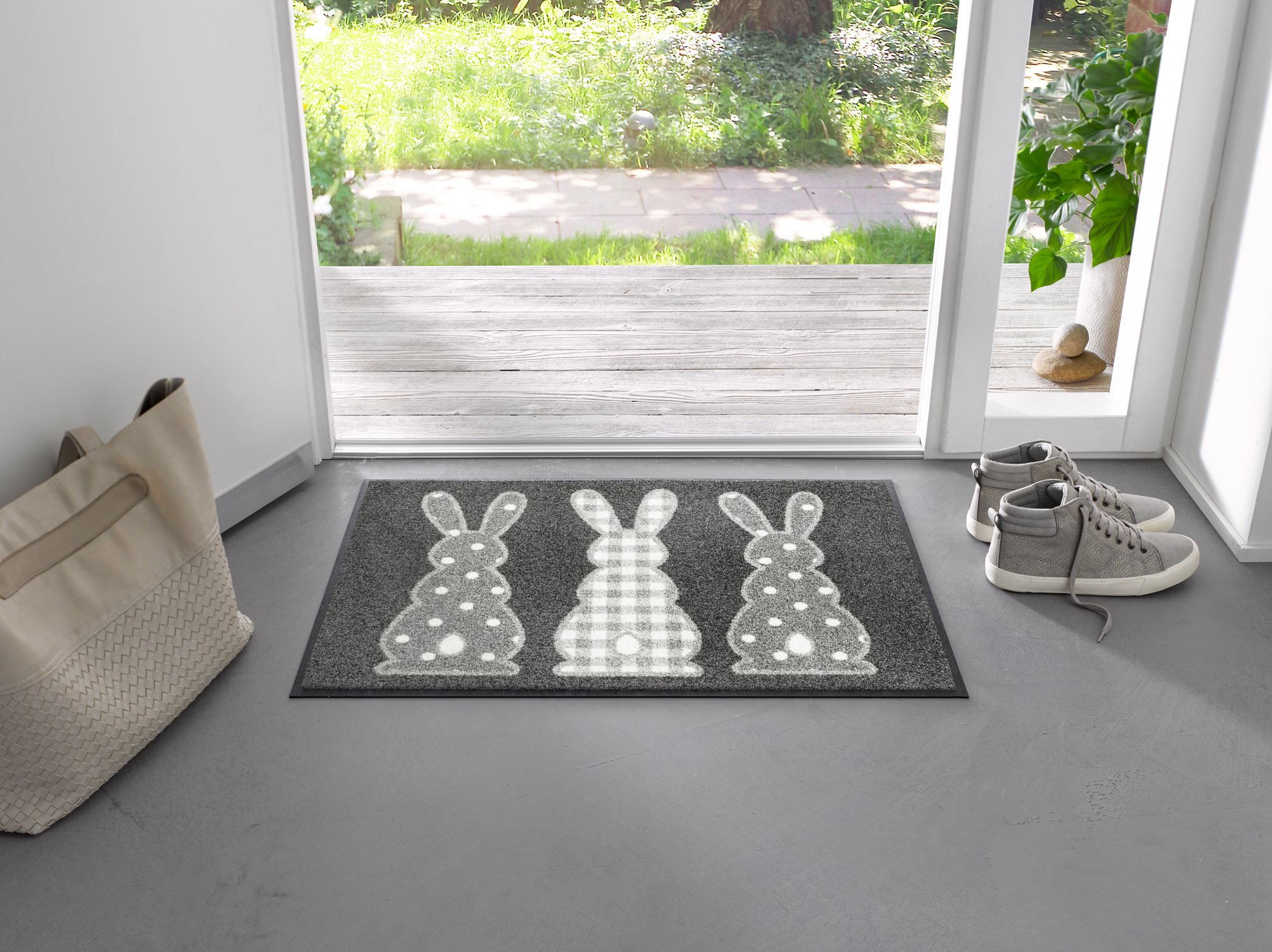 wash+dry Fussmatte Bunny Trio 50x75 9010216079265
